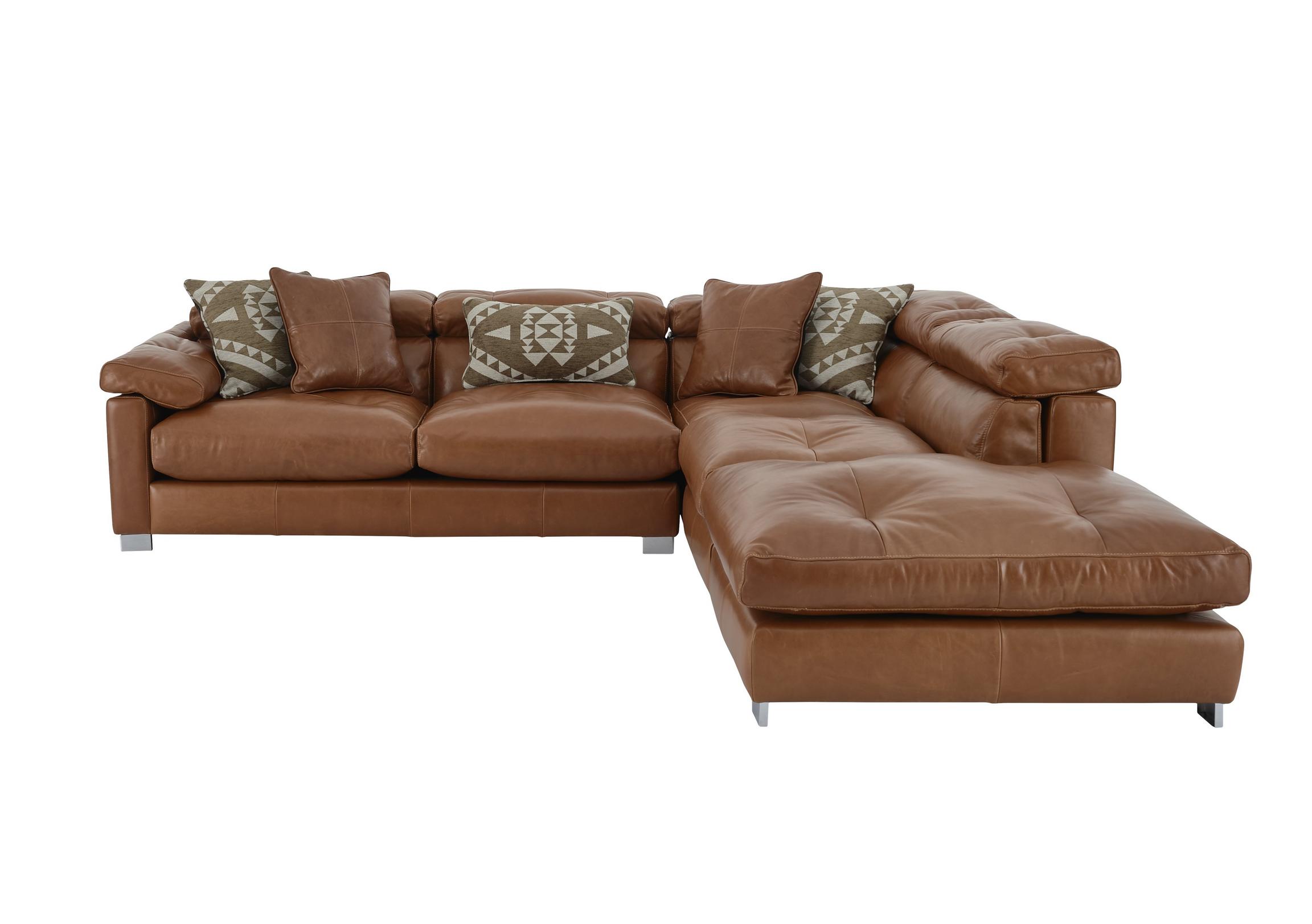 Fusion Leather Corner Sofa Furniture Village