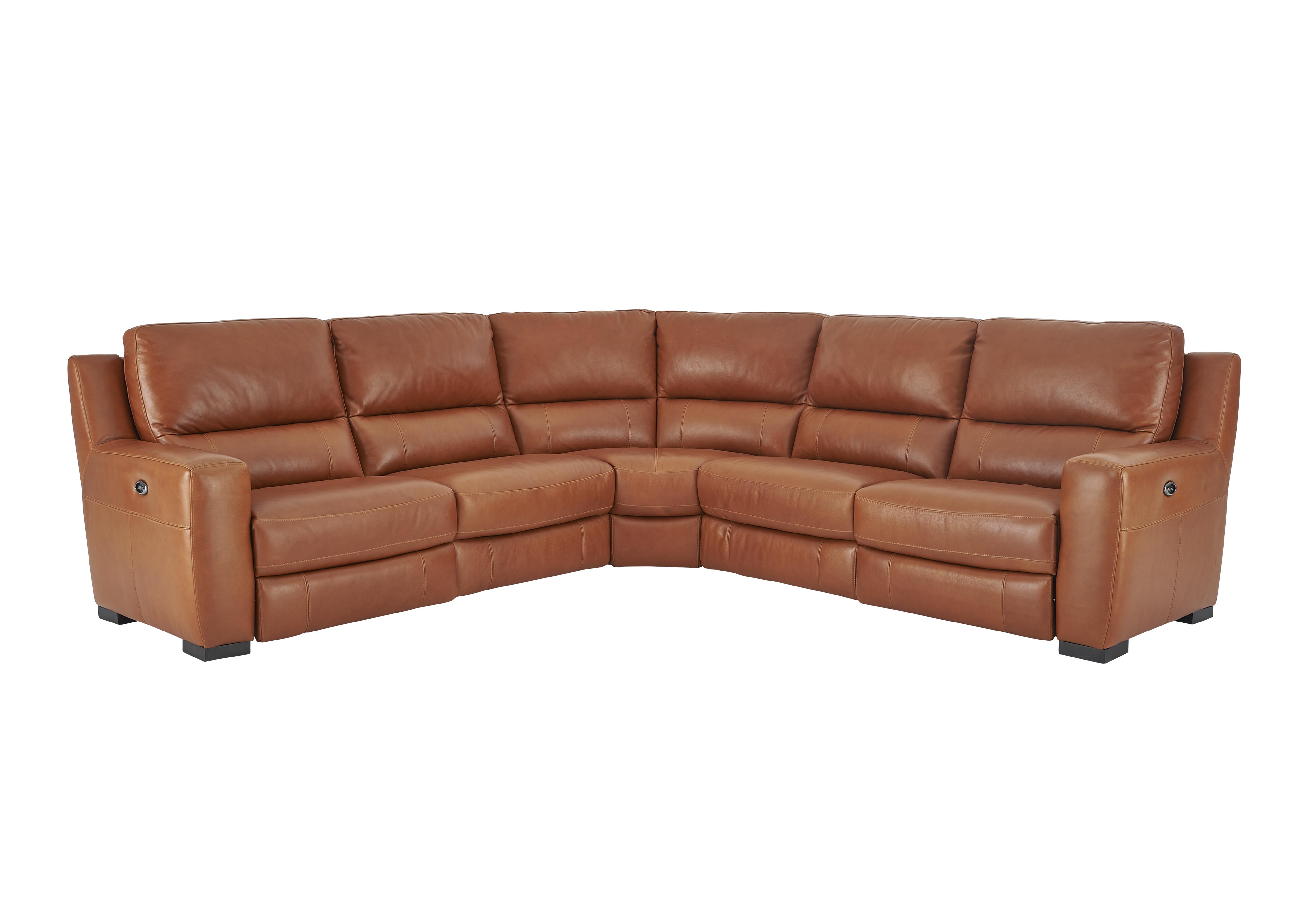 Rodeo Leather Recliner Corner Sofa Furniture Village