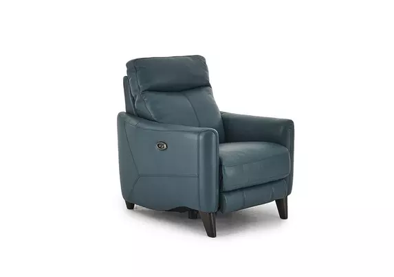 Compact on sale leather chair