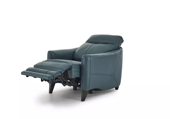 Small on sale leather recliners