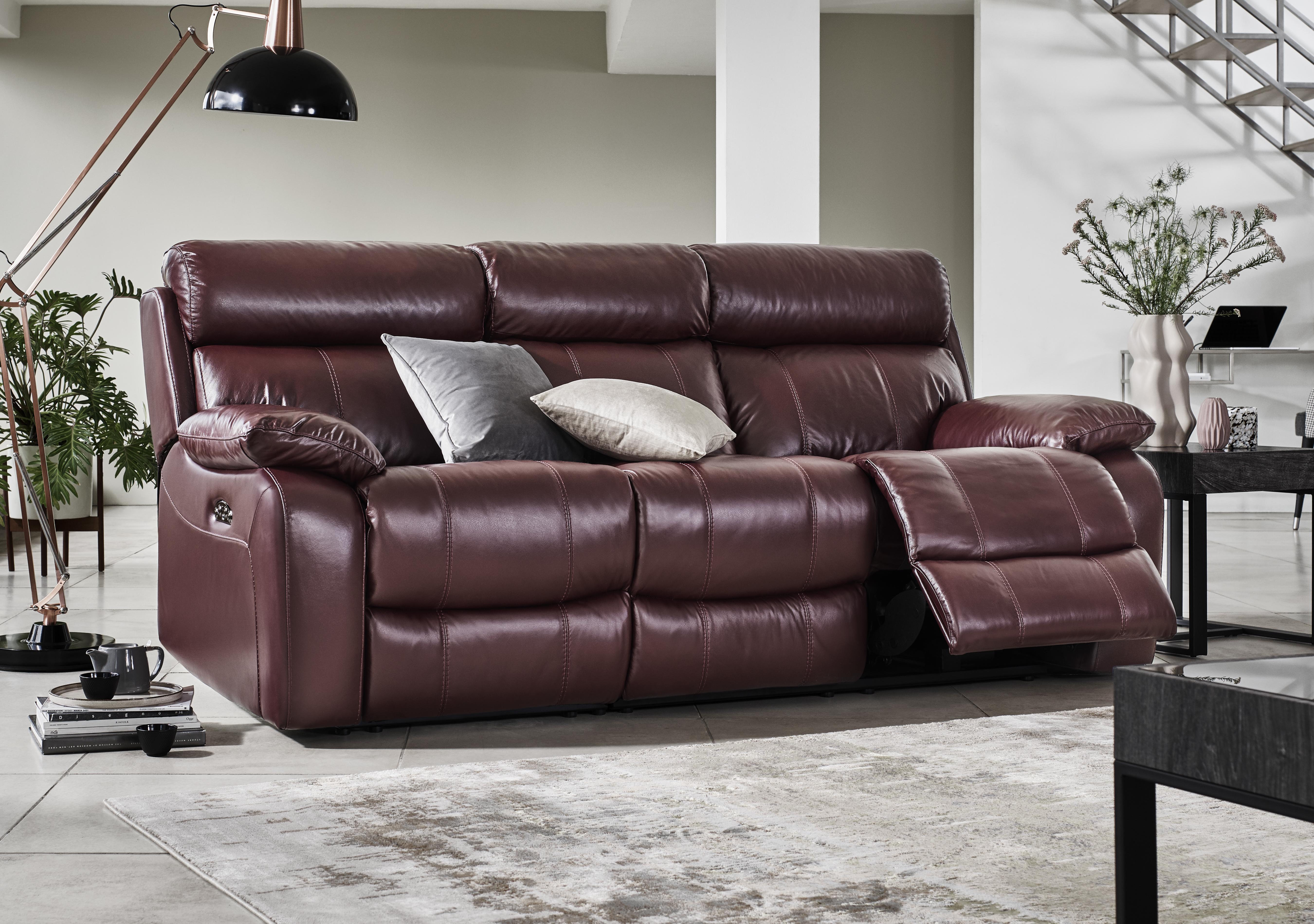 Real leather deals rv furniture