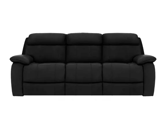 Black sofa deals 3 seater