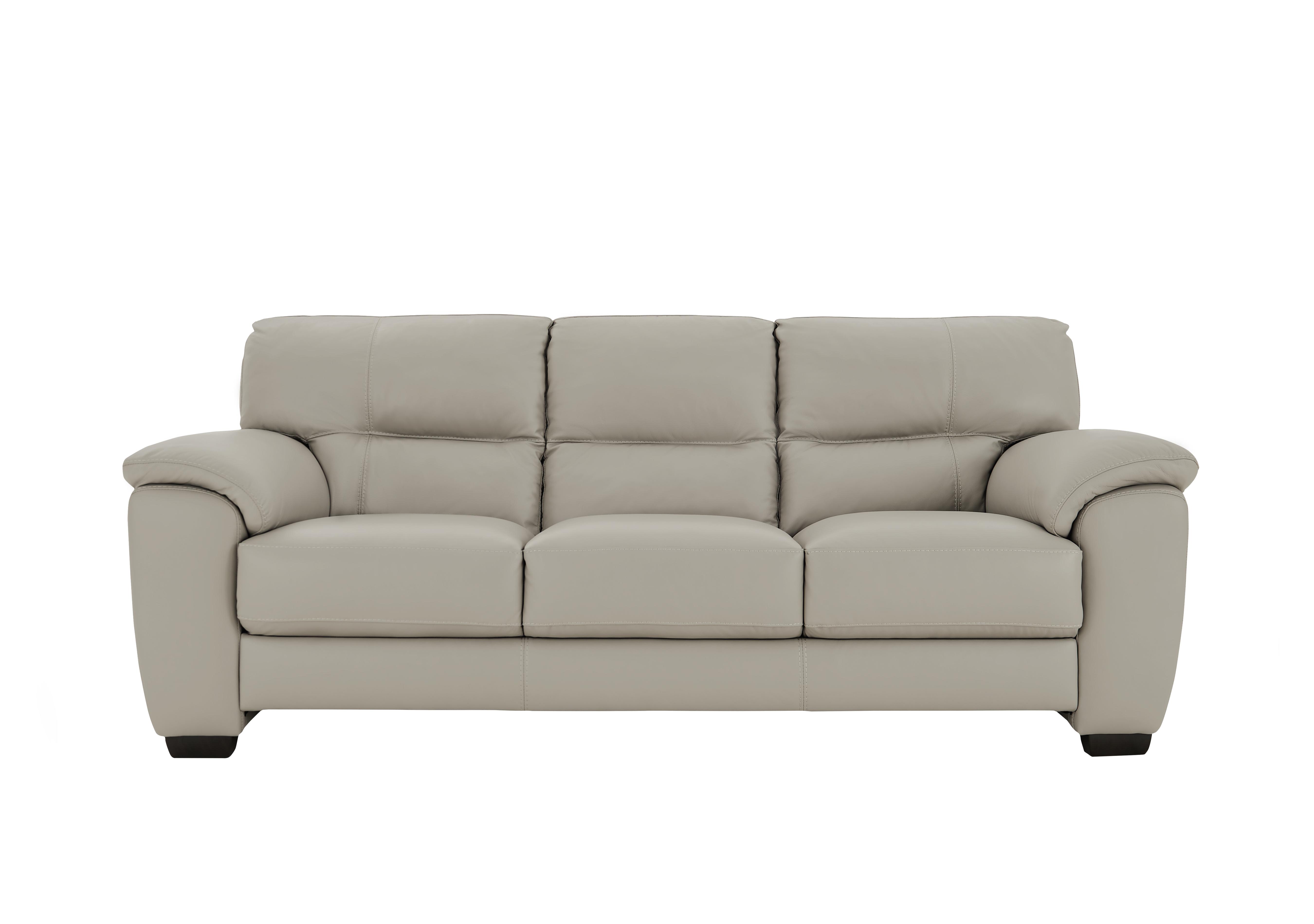 Shades 3 Seater 3 Cushion Leather Sofa Furniture Village