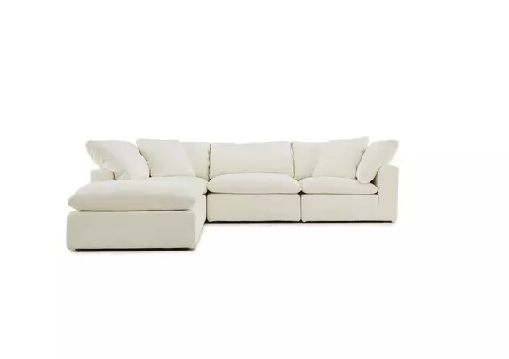 Cloud deals white couch