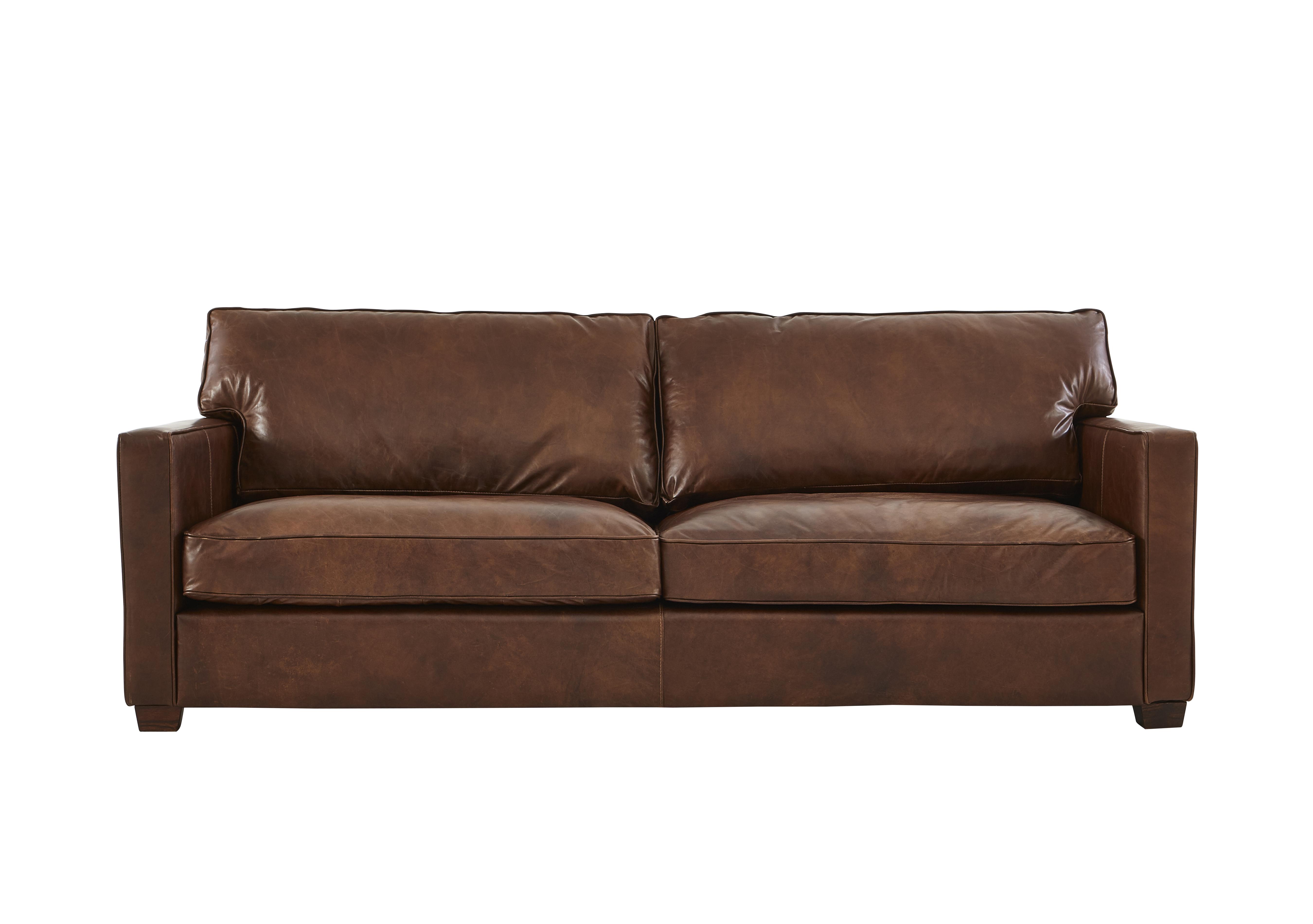 fulham broadway leather sofa