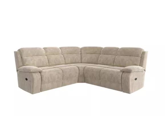 Cloth sectional deals sofas with recliners