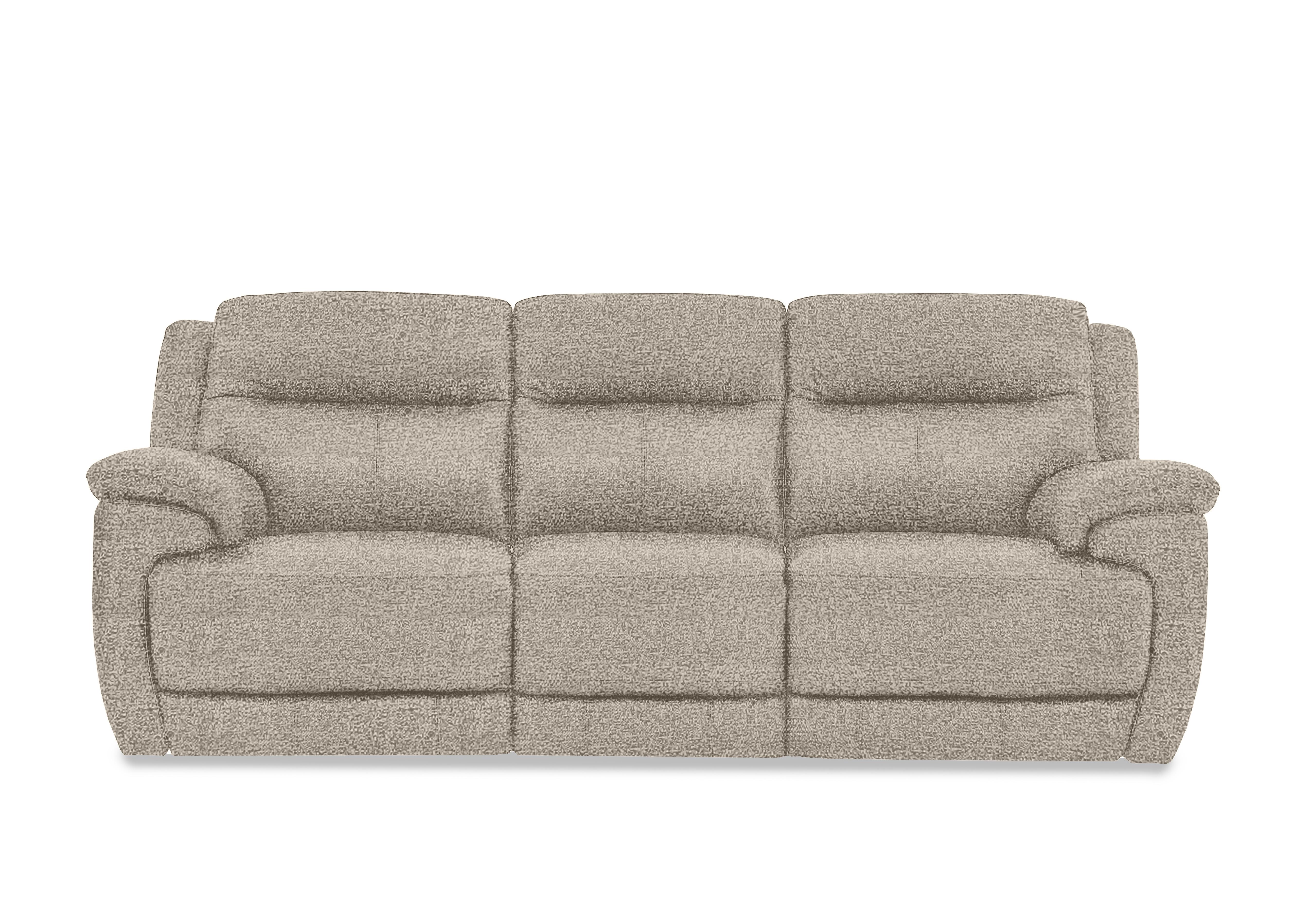 Touch 3 Seater Heavy Duty Fabric Power Recliner Sofa with USB Ports