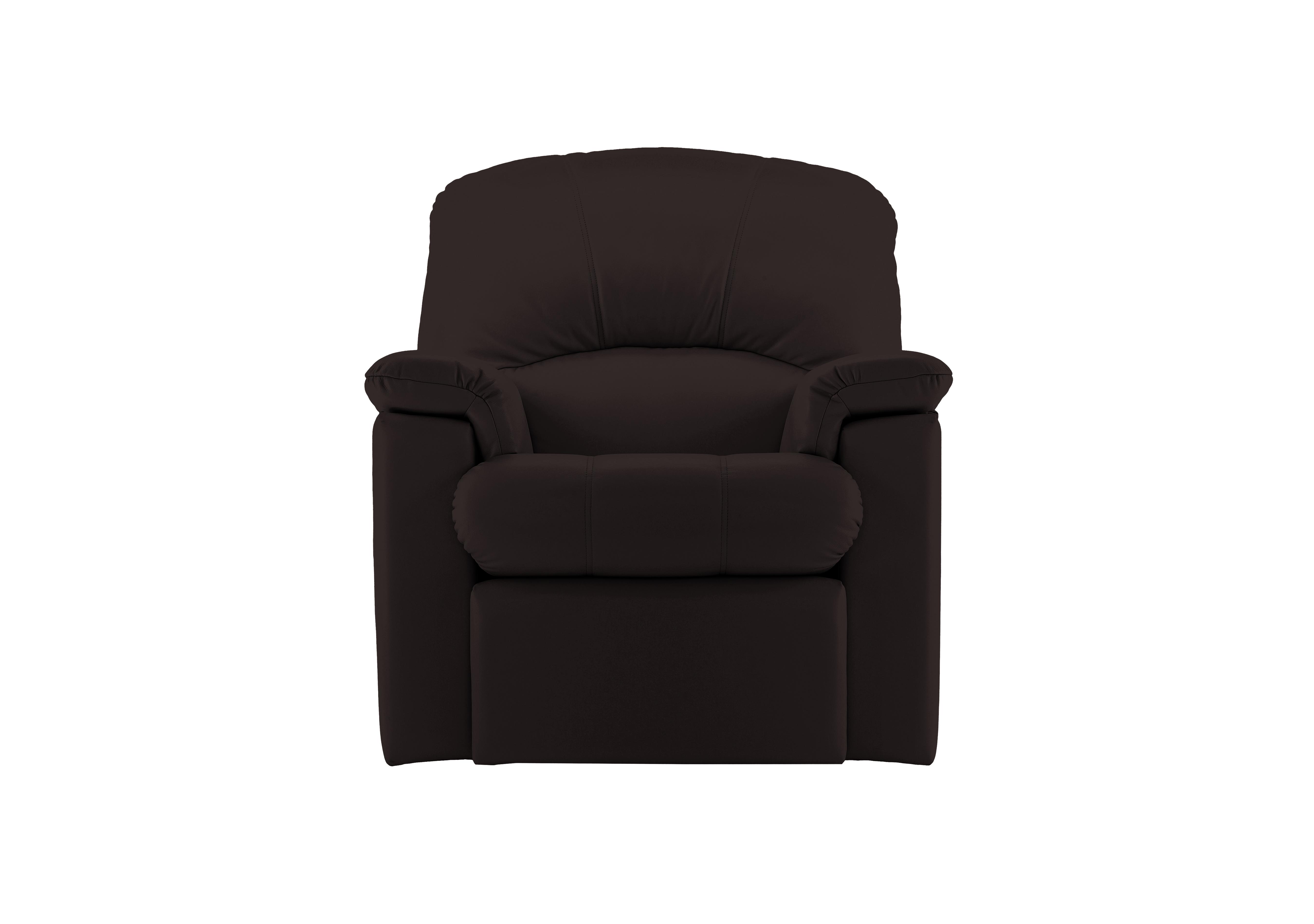 Small black leather deals armchair