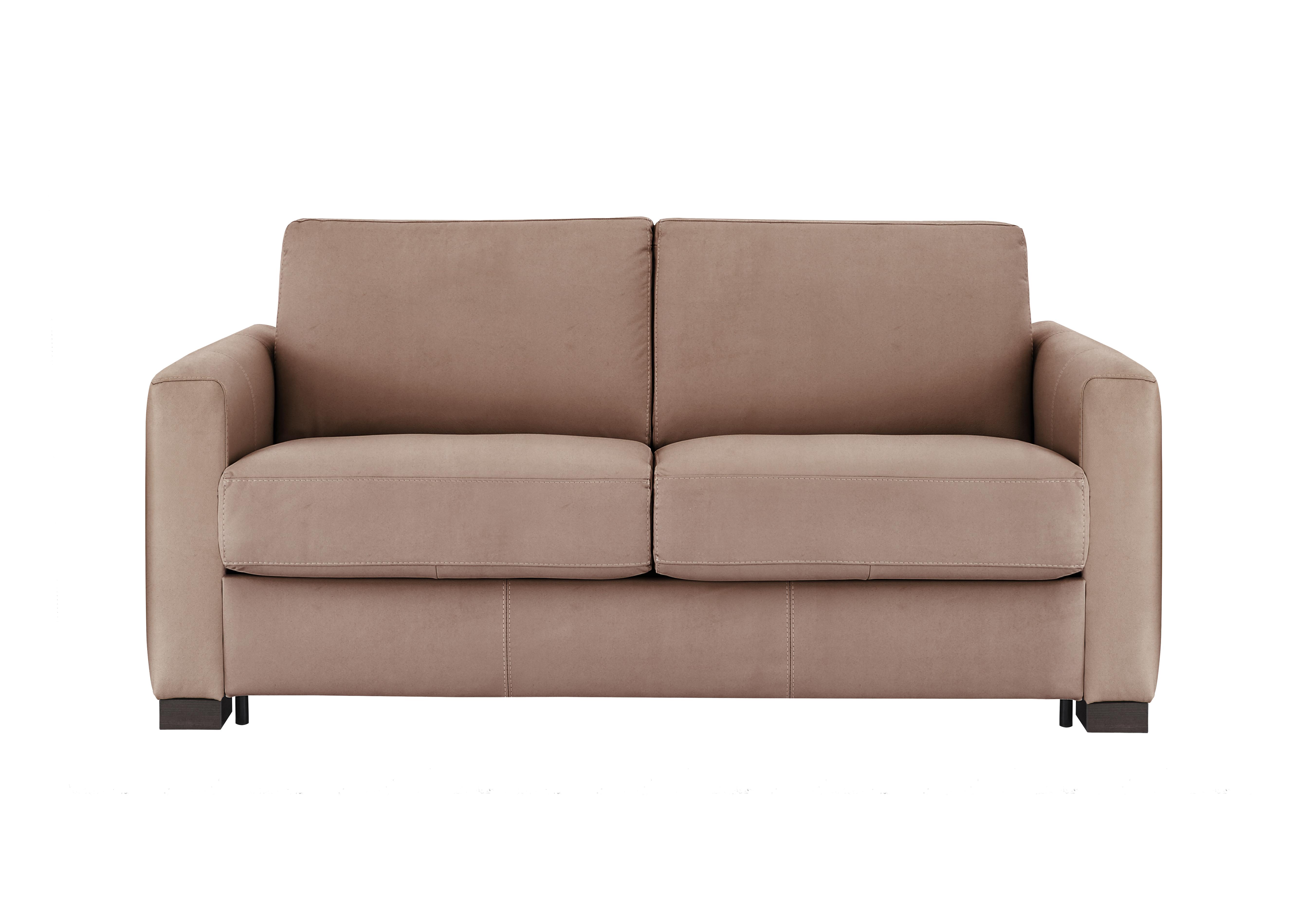 Alcova 2 Seater Fabric Sofa Bed with Box Arms Nicoletti Furniture