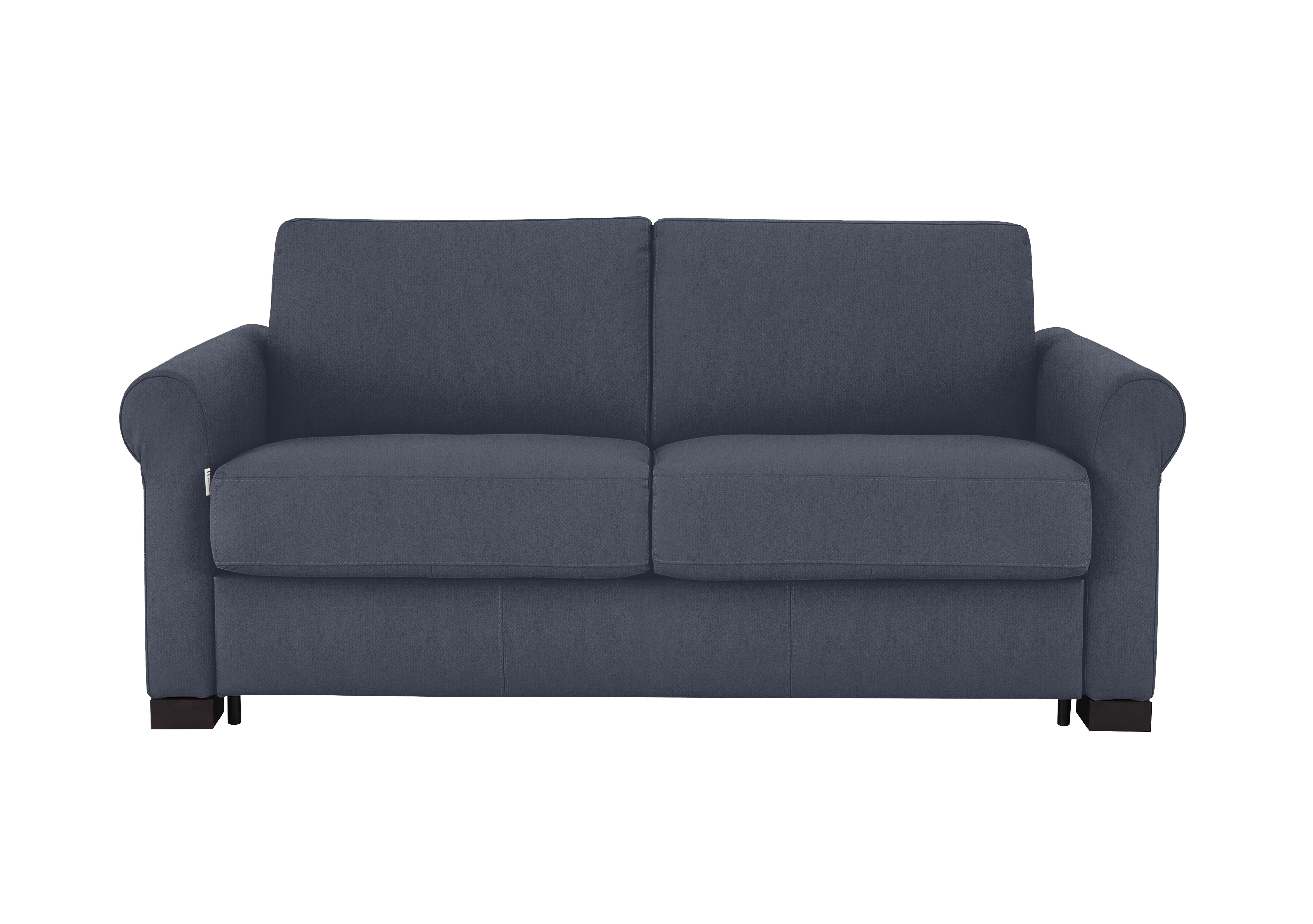 Alcova 2 Seater Fabric Sofa Bed with Scroll Arms Nicoletti