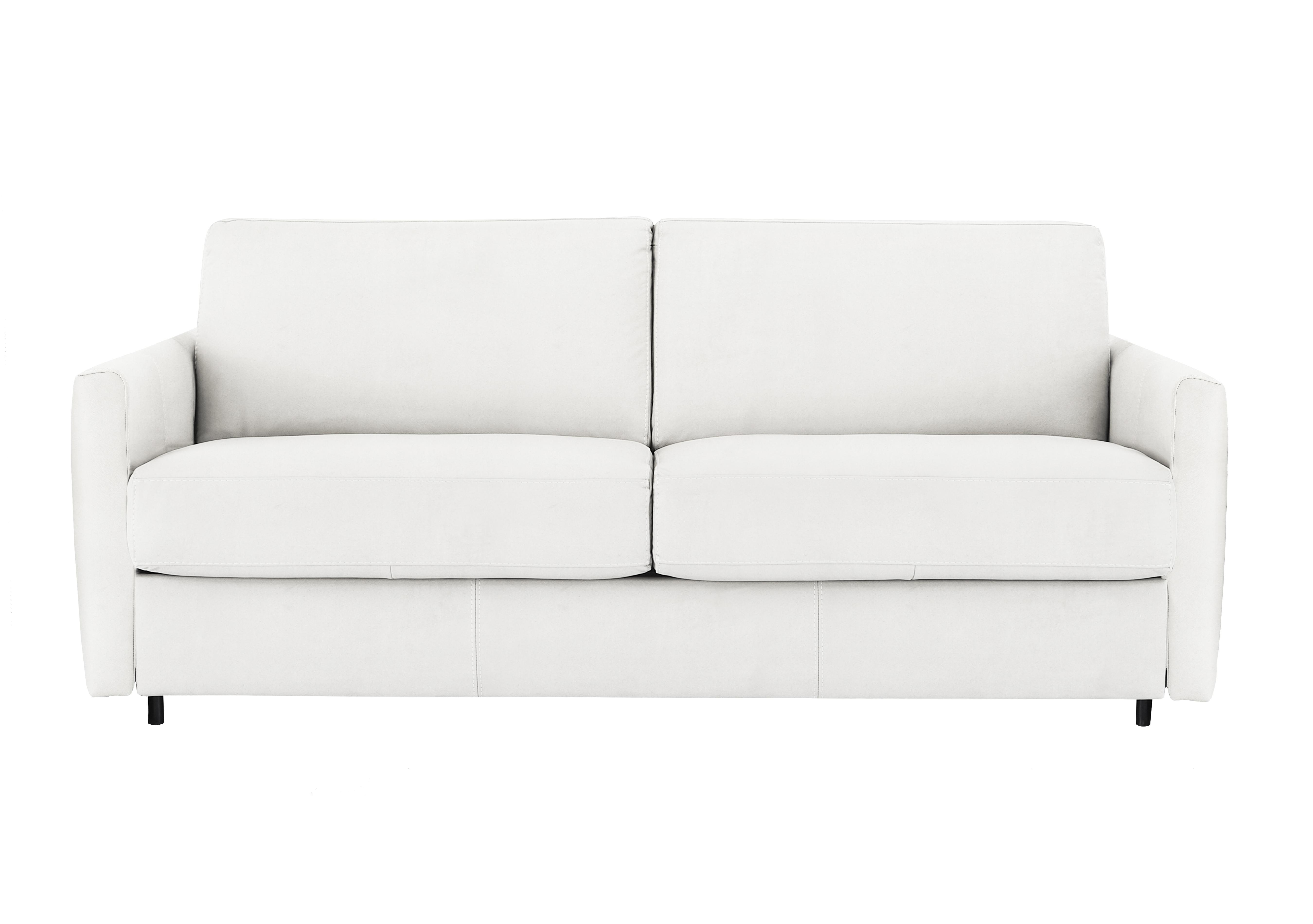 Alcova 3 Seater Fabric Sofa Bed with Slim Arms Nicoletti Furniture Village
