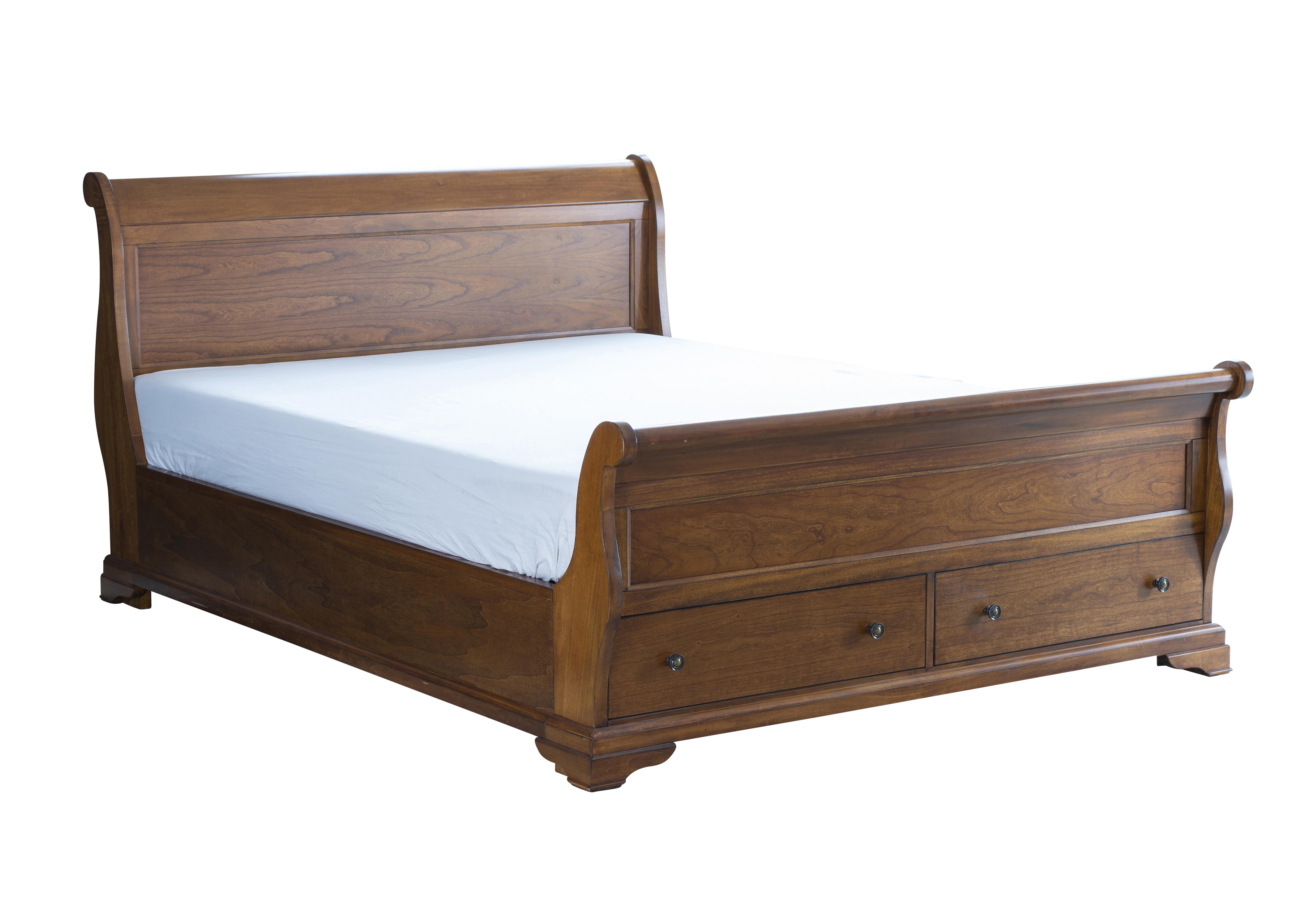 Louis Philippe End Storage Bed Frame - Willis and Gambier - Furniture ...