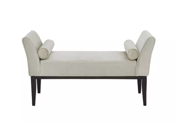 Upholstered bench deals with sides