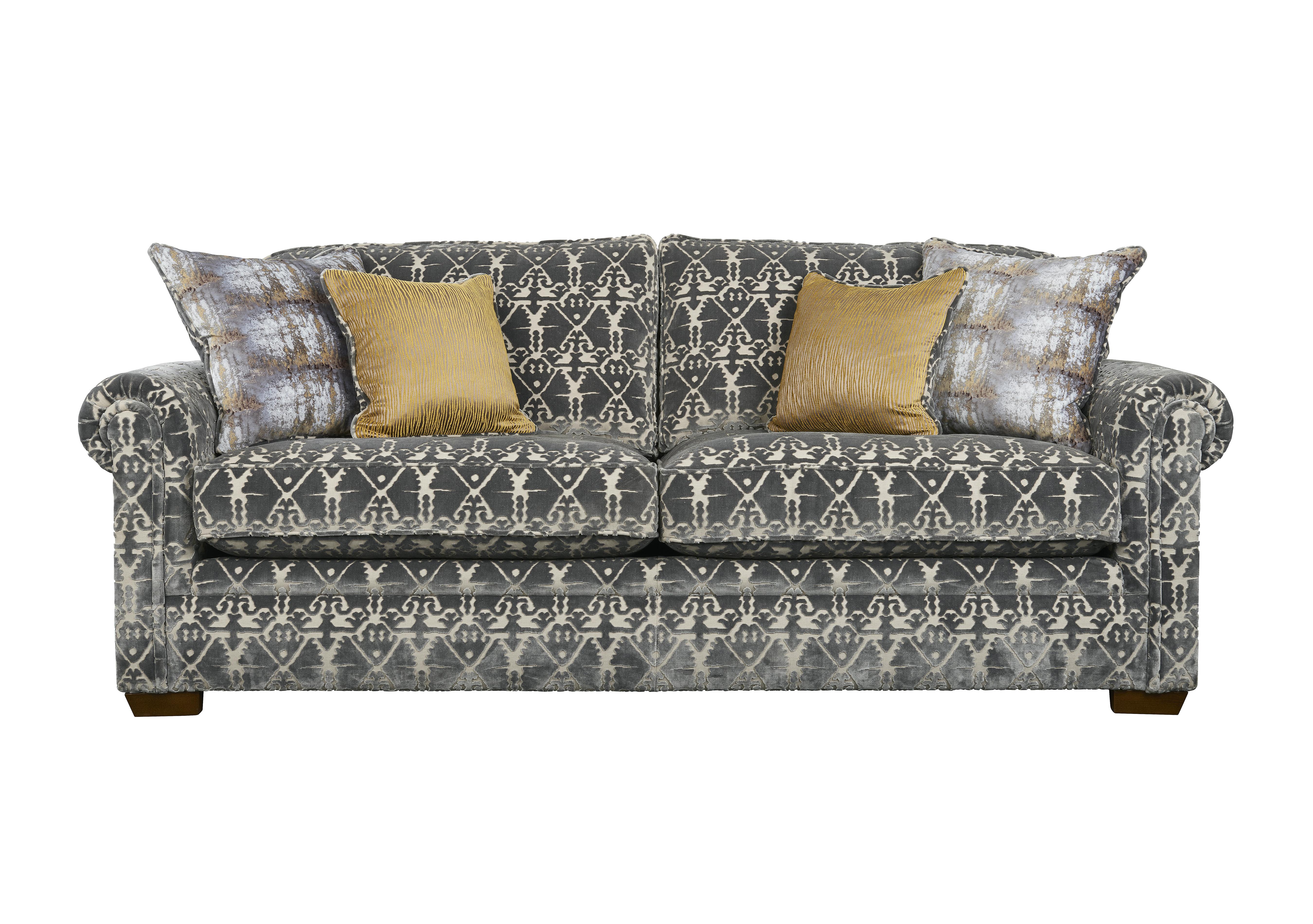 The Derwent Collection Eastmoor 4 Seater Fabric Sofa Parker Knoll