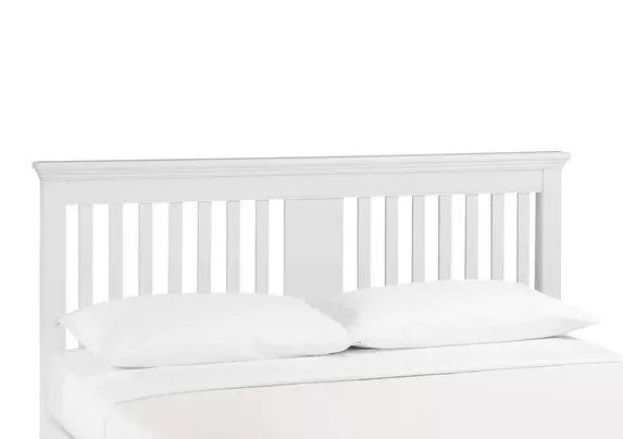 Argos white wooden deals headboard