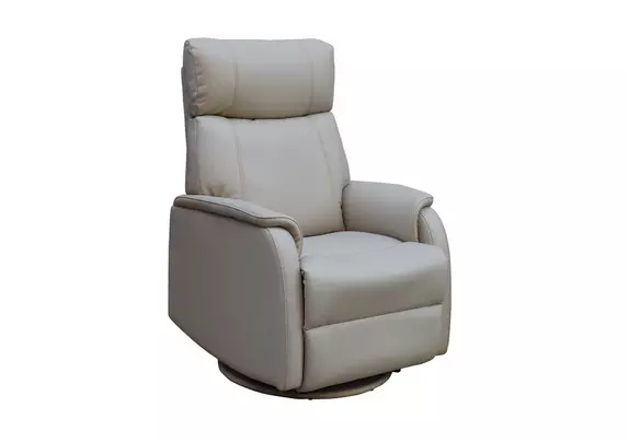 Faux leather hotsell swivel rocker recliner