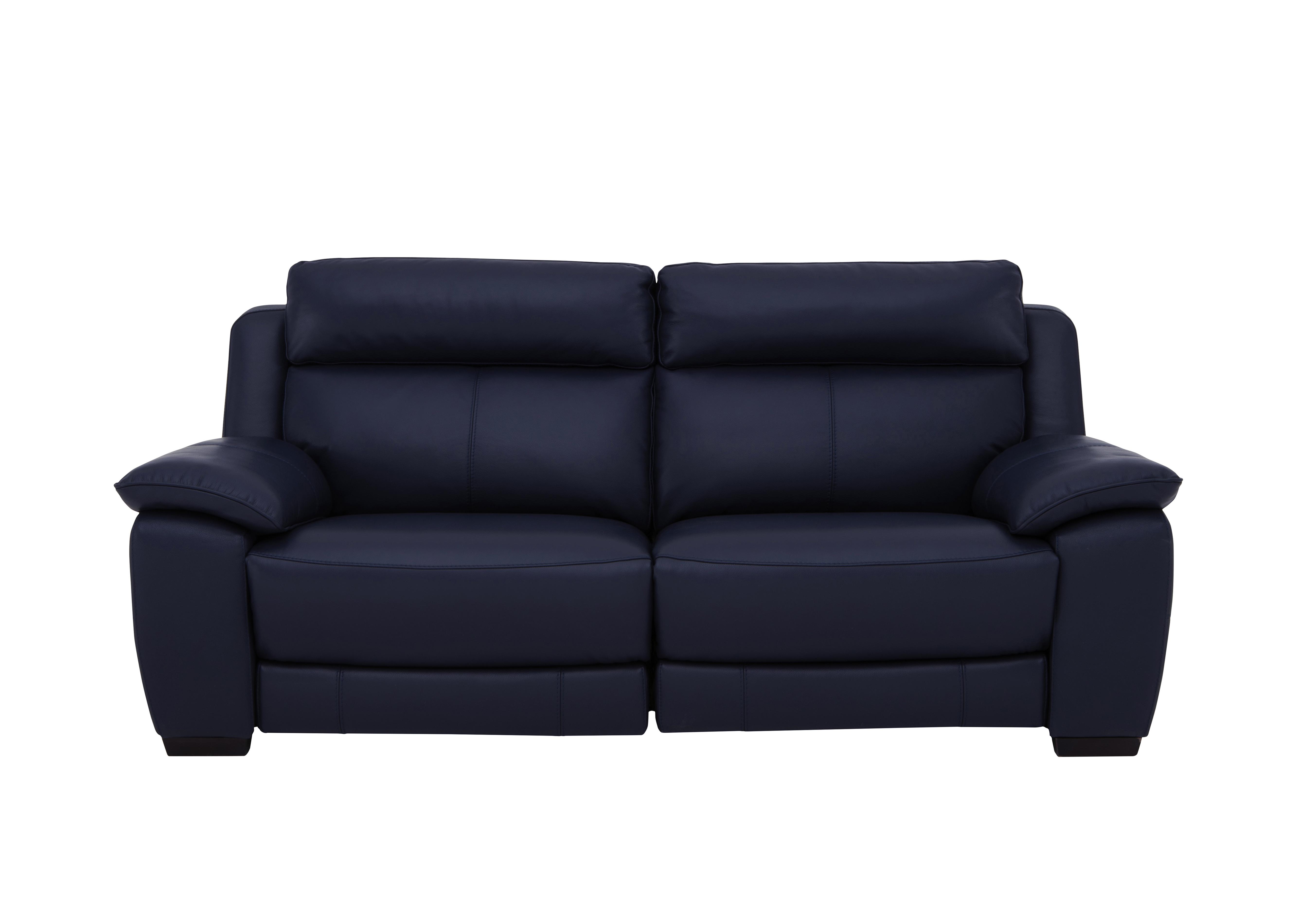 Starlight Express 3 Seater Leather Recliner Sofa with Power Headrests