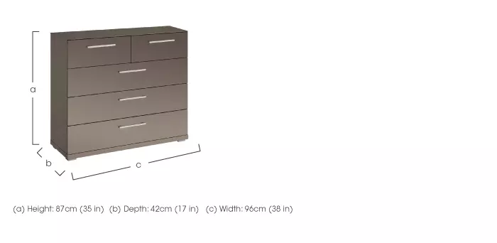 Perth 3 2 Chest Of Drawers Rauch Furniture Village
