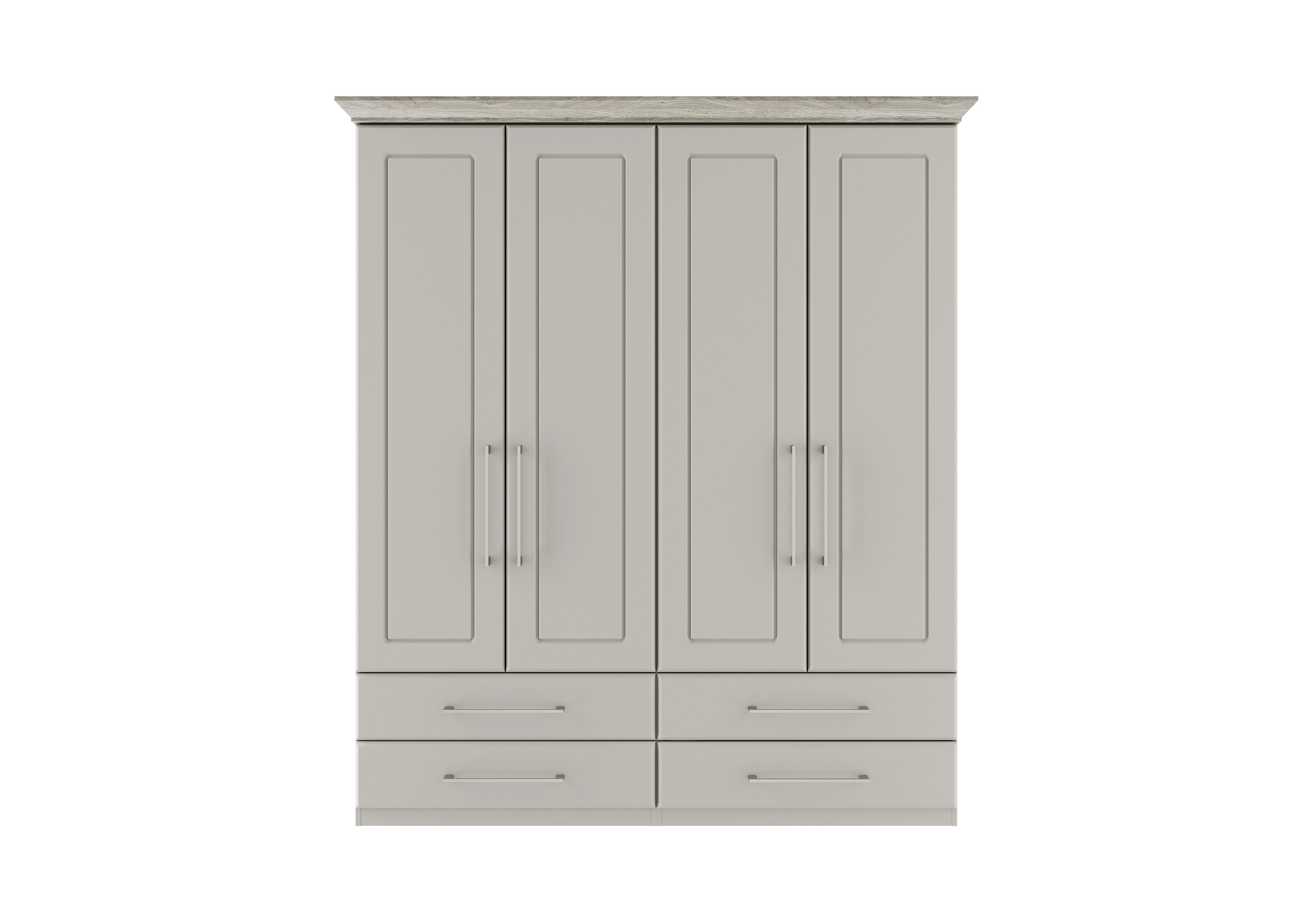 Eaton 4 Door 4 Drawer Wardrobe Kingstown Furniture Village