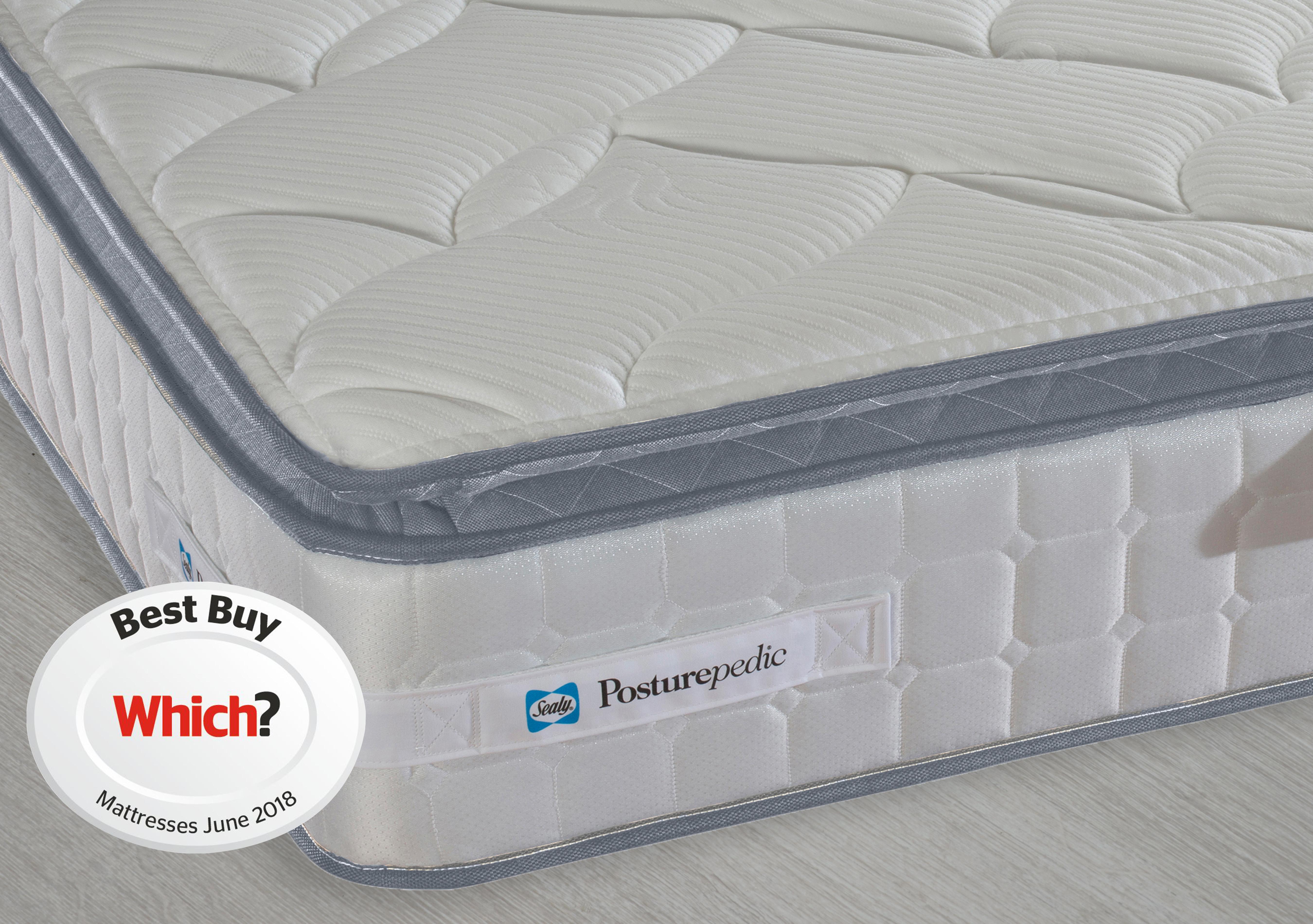 Sealy 1400 pocket sprung hotsell memory pillowtop double mattress