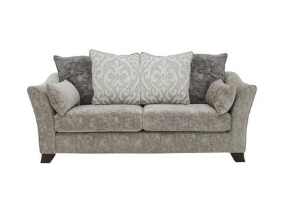 Annalise Ii 3 Seater Pillow Back Fabric Sofa