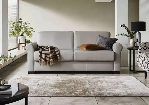 Grey modern deals sofa bed