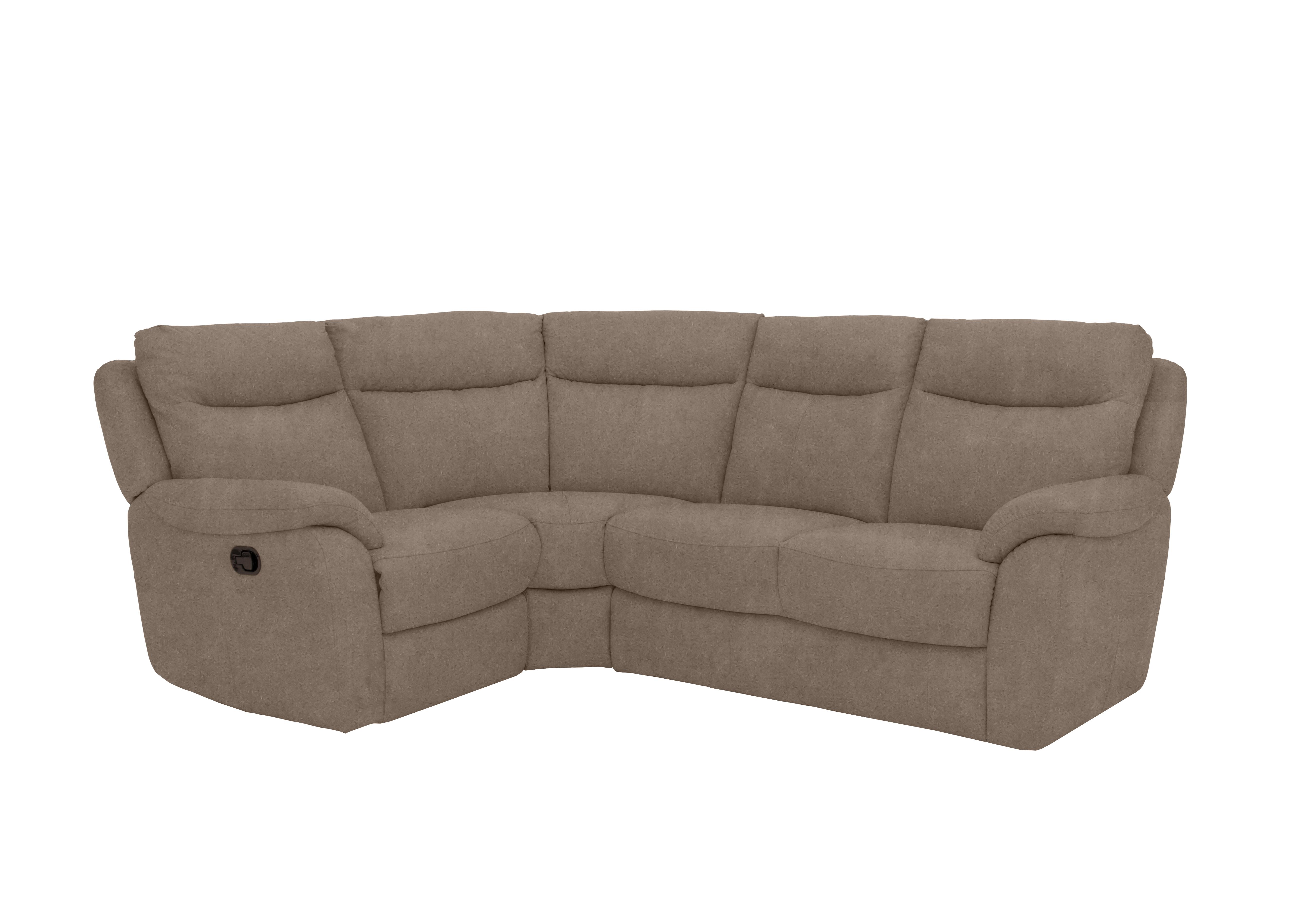 Snug Compact Fabric Power Recliner Corner Sofa Furniture Village