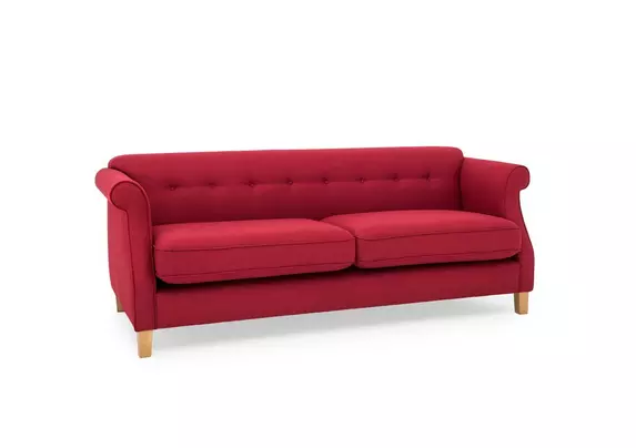 Red deals ashley sofa