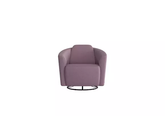 Purple swivel online chair