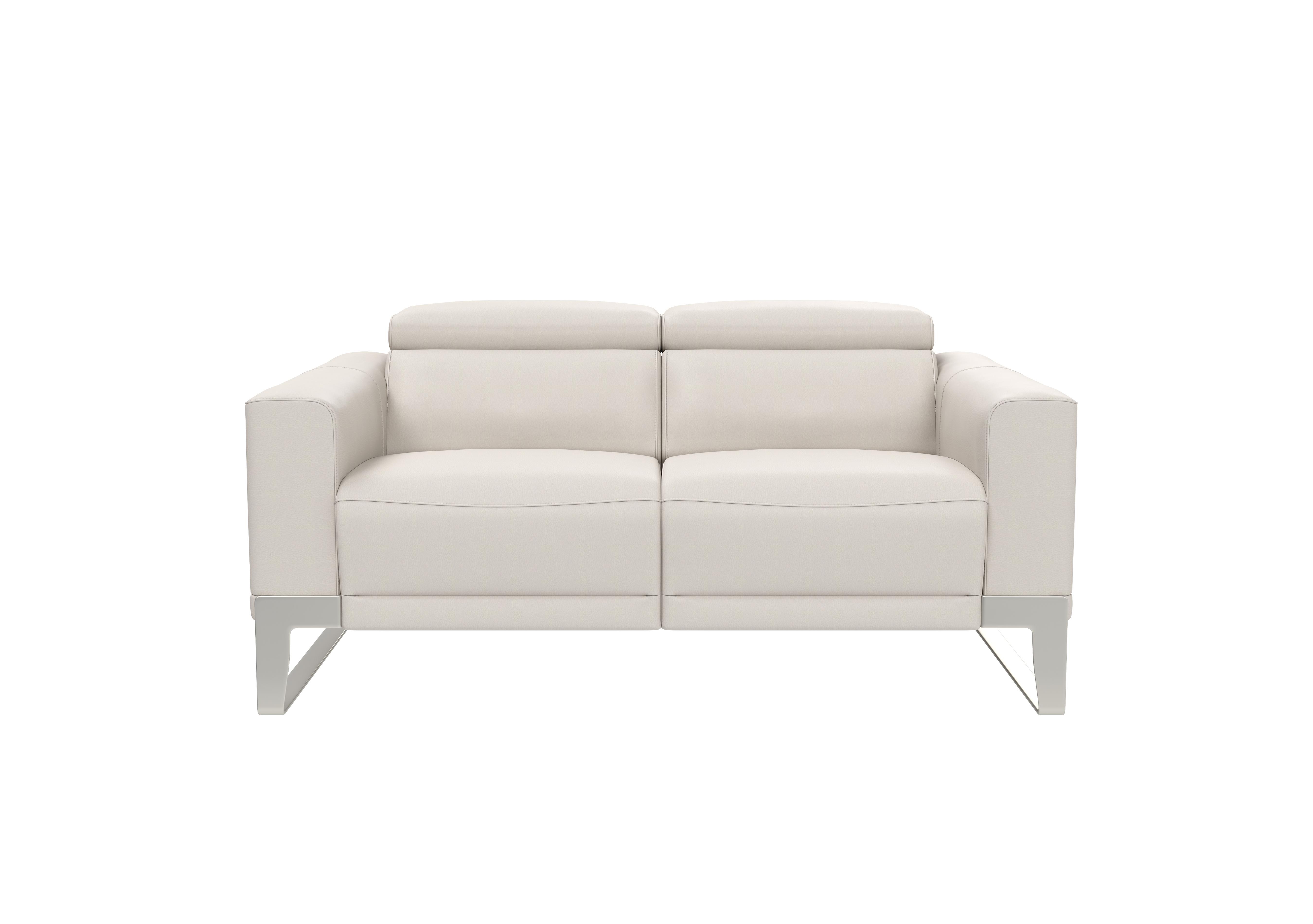 Azione 2 Seater Leather Sofa with Ratchet Headrest Nicoletti