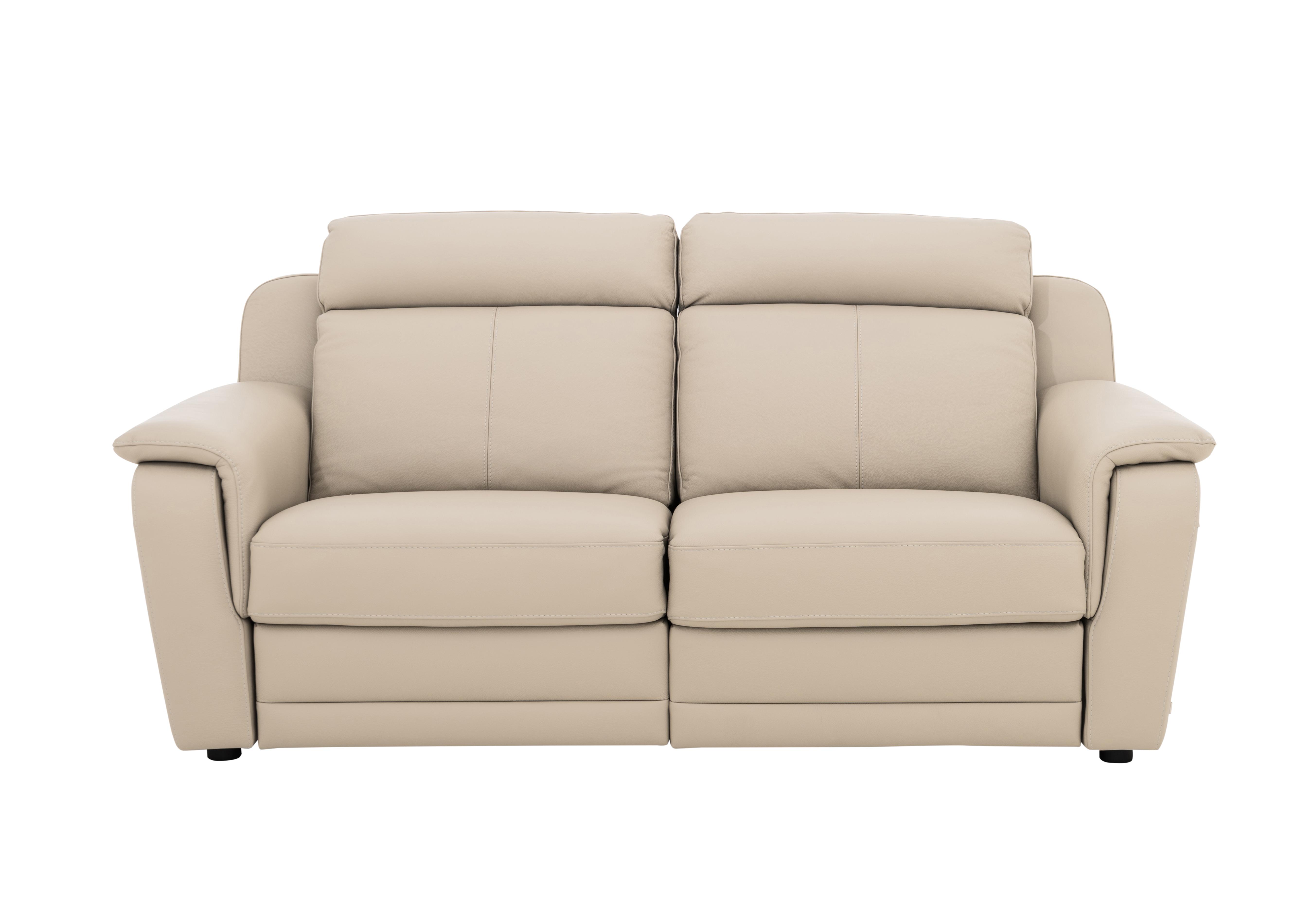 Lucano 3 Seater Leather Power Recliner Sofa with Power Headrests