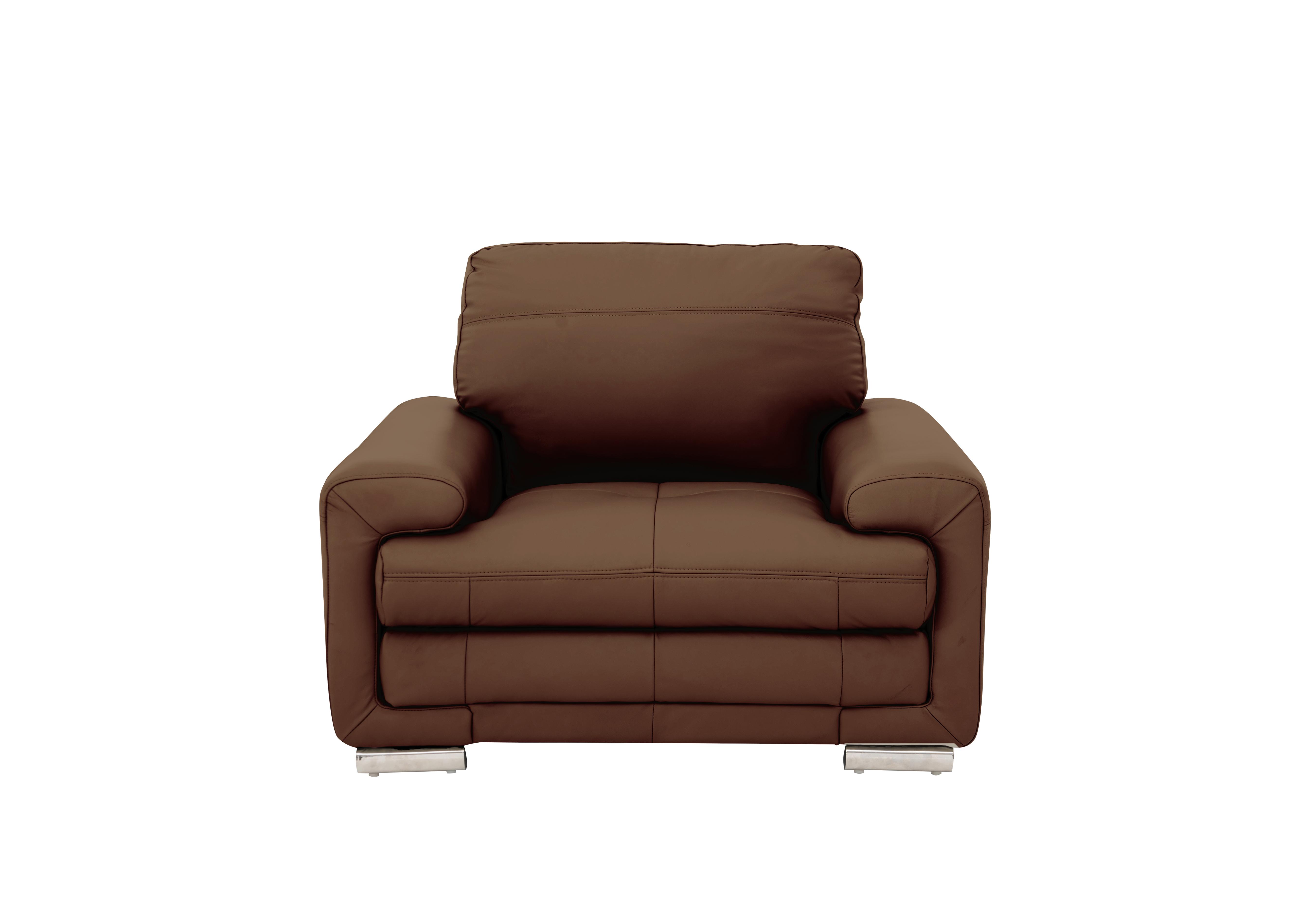 Furniture village leather discount armchairs