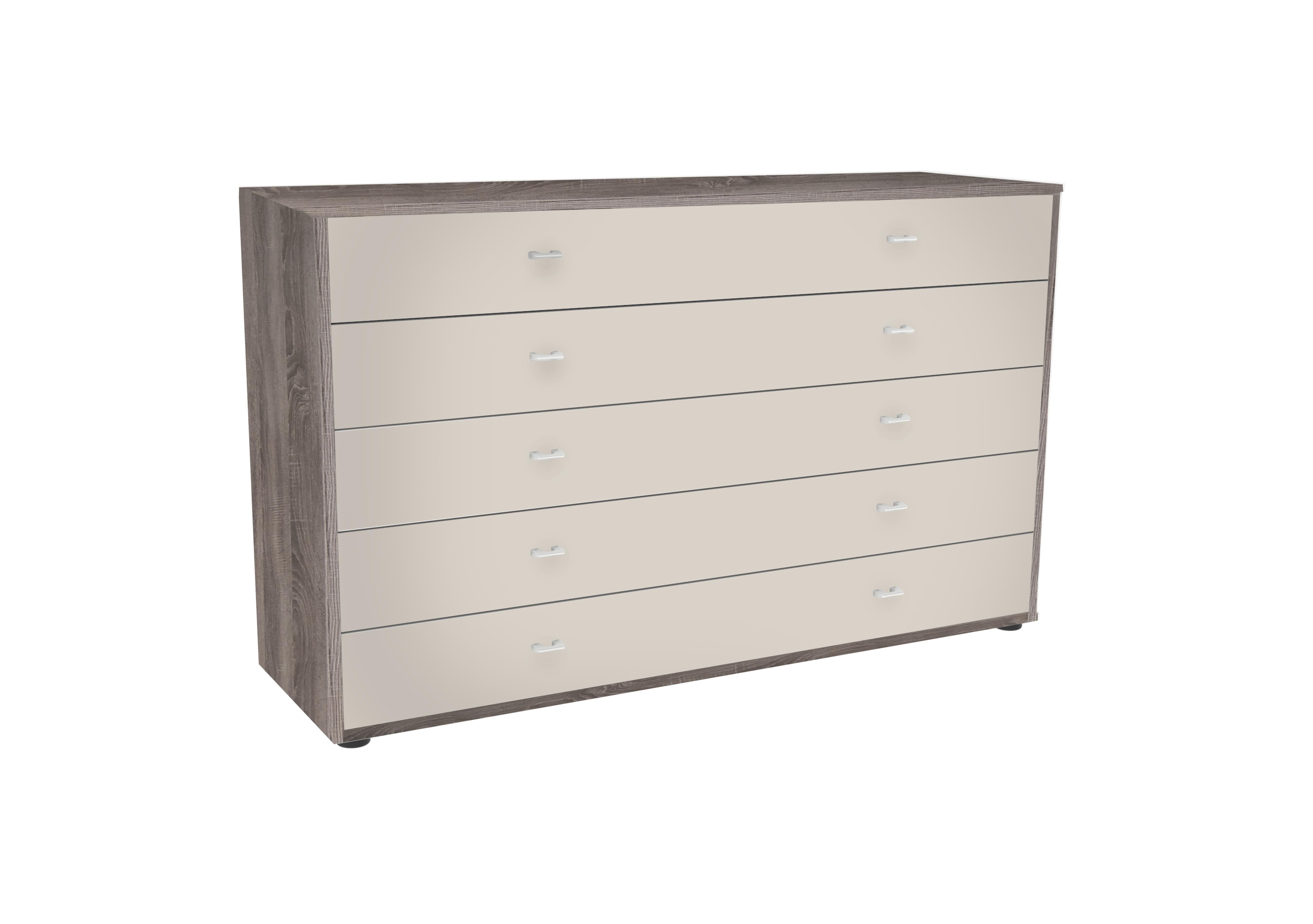 Pacifica 5 Drawer Wide Chest of Drawers Wiemann Furniture Village