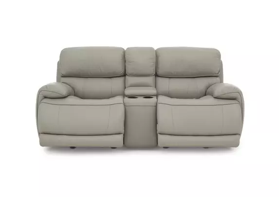 Power reclining sofa with cup deals holders