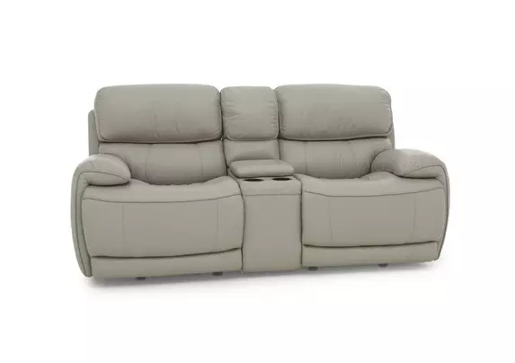 Reclining sofa with online cup holders