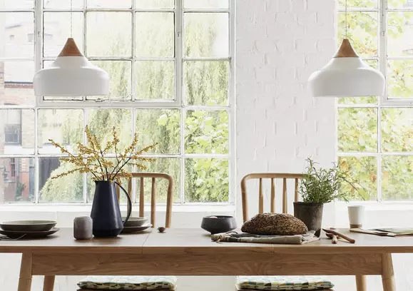 Hanging pendant lights online over dining table