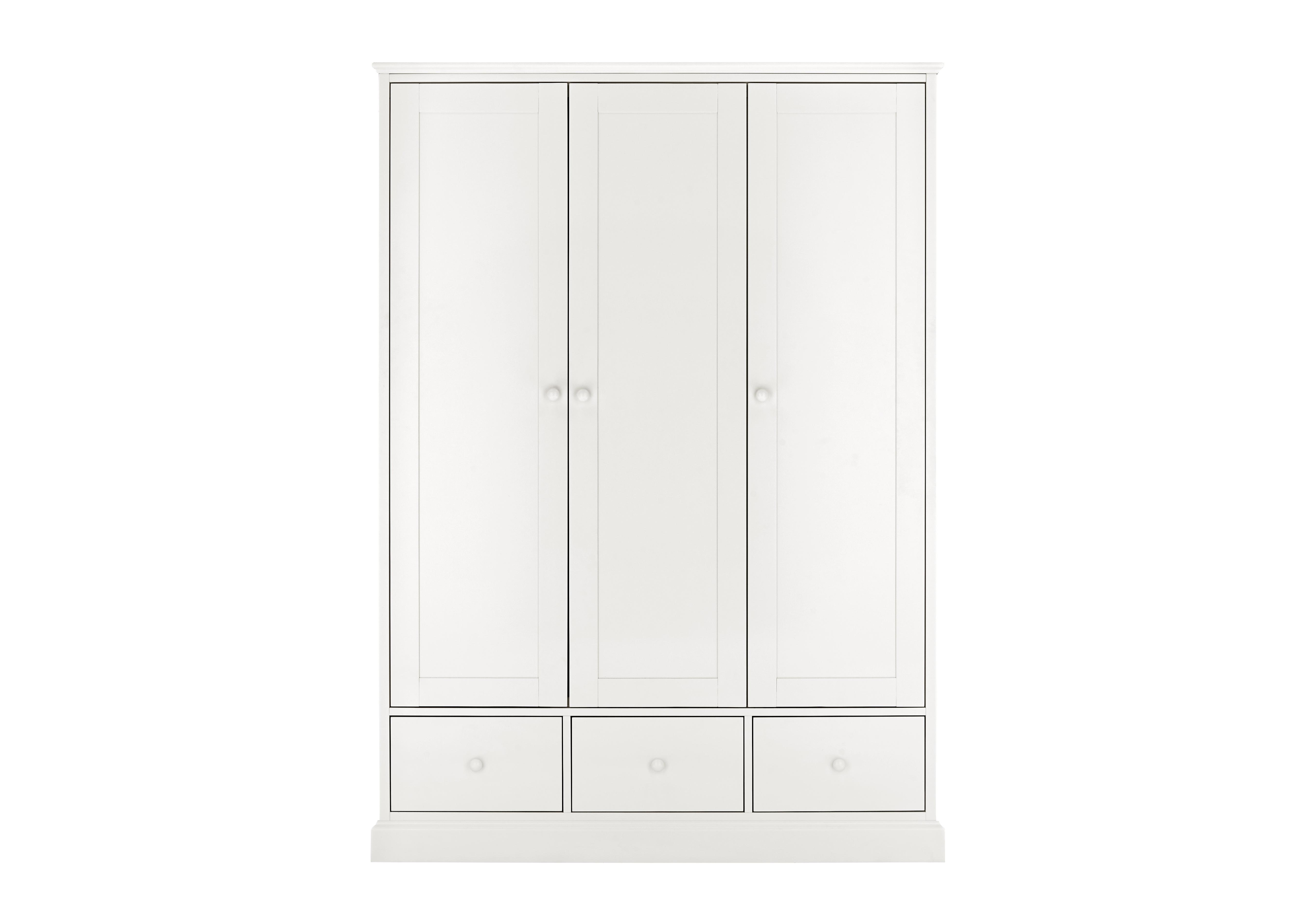Faye Triple Wardrobe Furniture Village