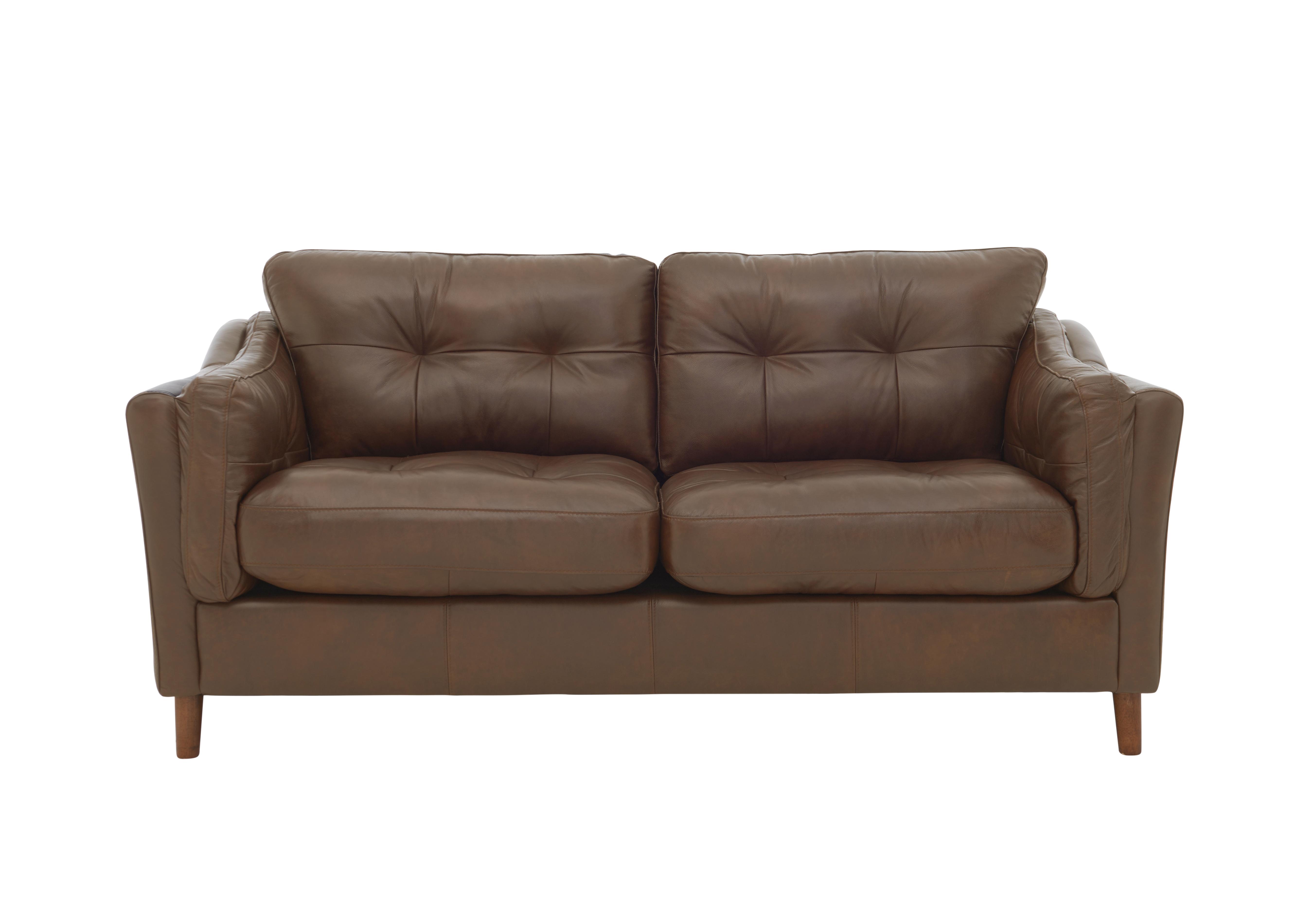 Camden Collection Loft 3 Seater Leather Sofa Alexander and James