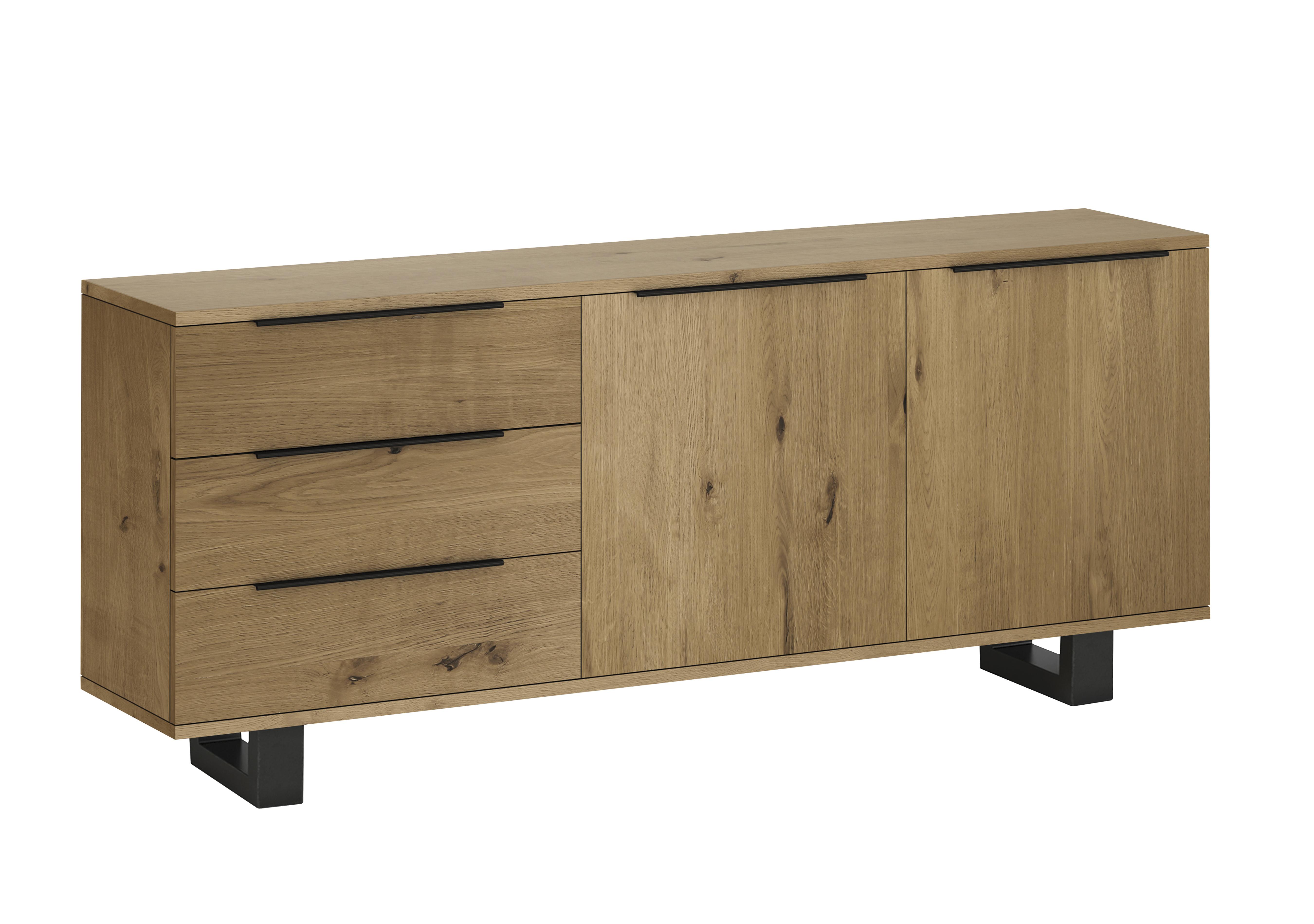 Sideboard with outlet metal legs