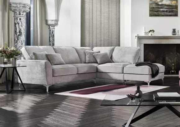 Single couch deals with ottoman