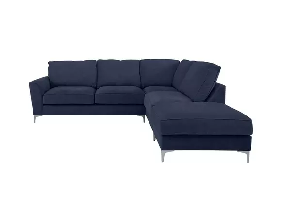 Long on sale blue couch