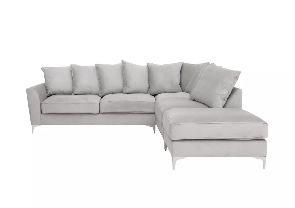 Legend Pillow Back Fabric Corner Sofa Furniture Village