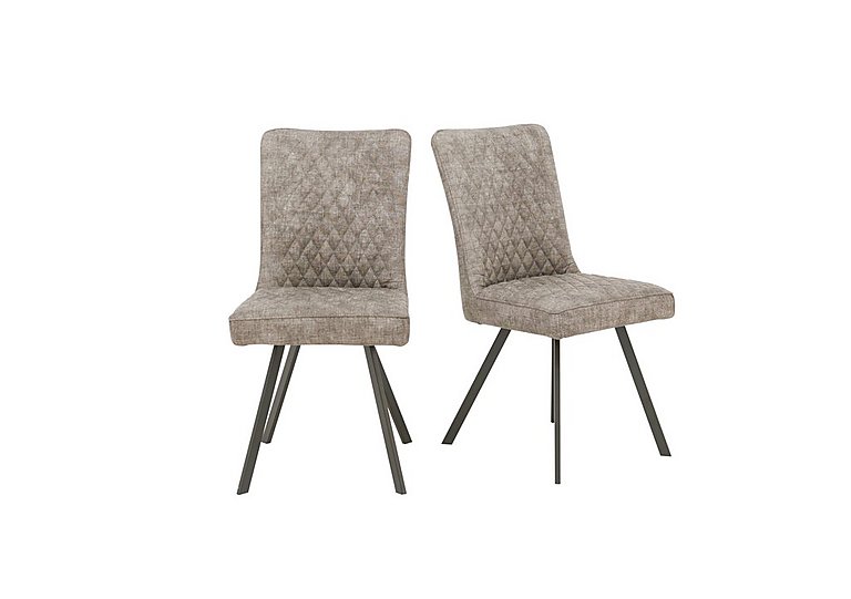 Earth Pair of Dining Chairs - Furniture Village
