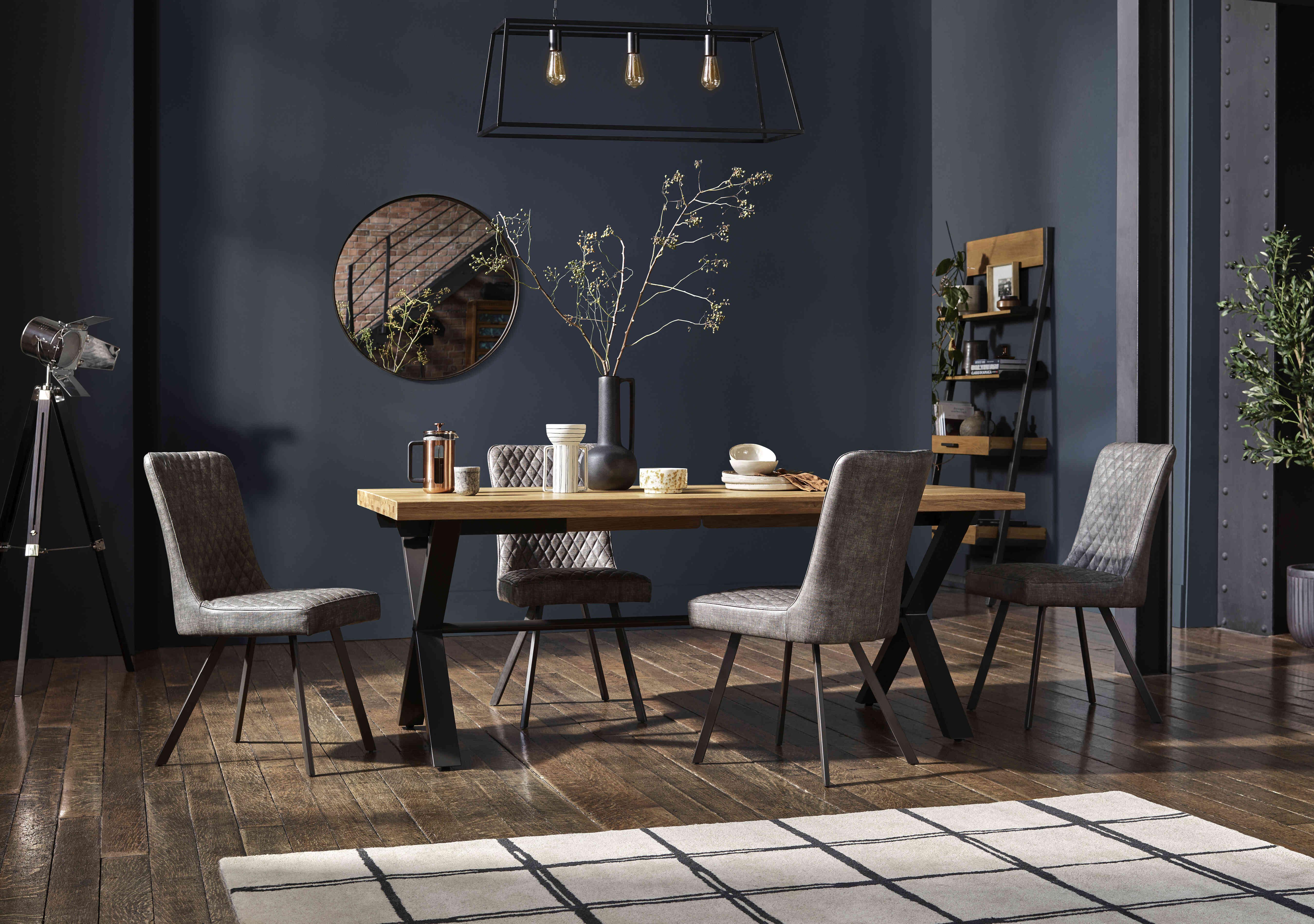 Furniture village marble dining store table and chairs