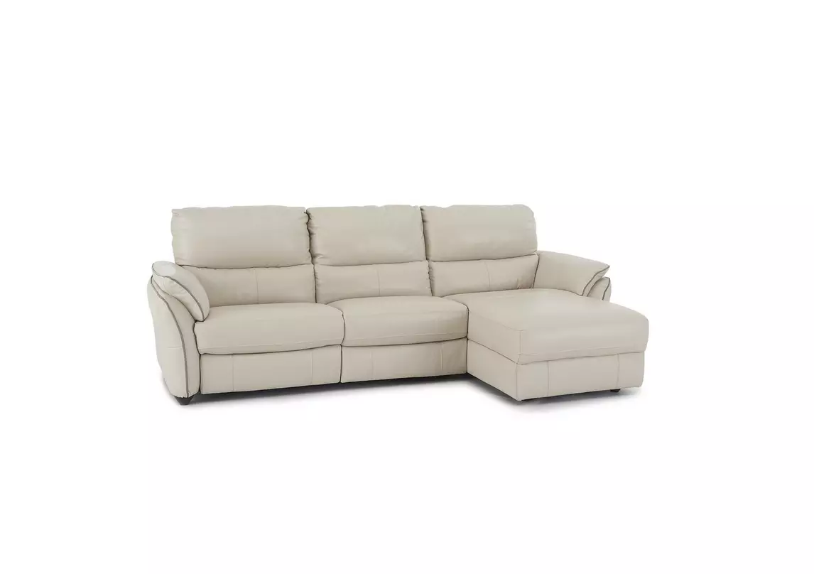 Leather 3 deals seater chaise