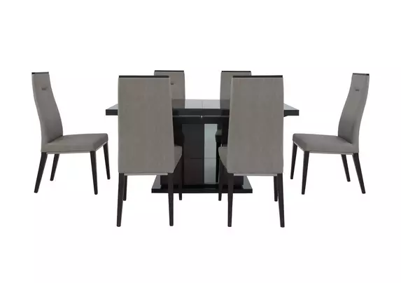 Avellino Extending Dining Table And 6 Dining Chairs Alf Furniture Village