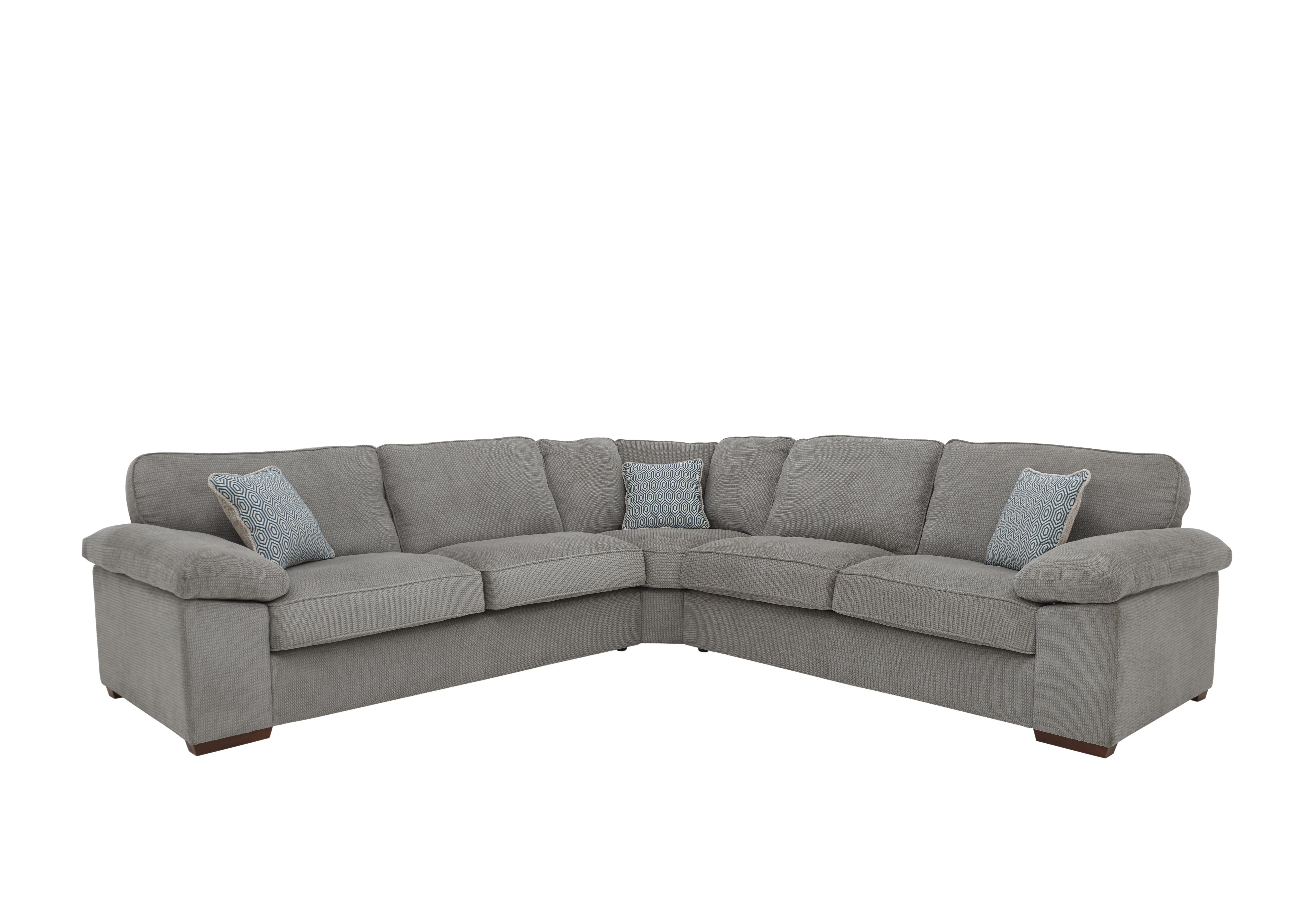 Home Large Fabric Corner Sofa Furniture Village