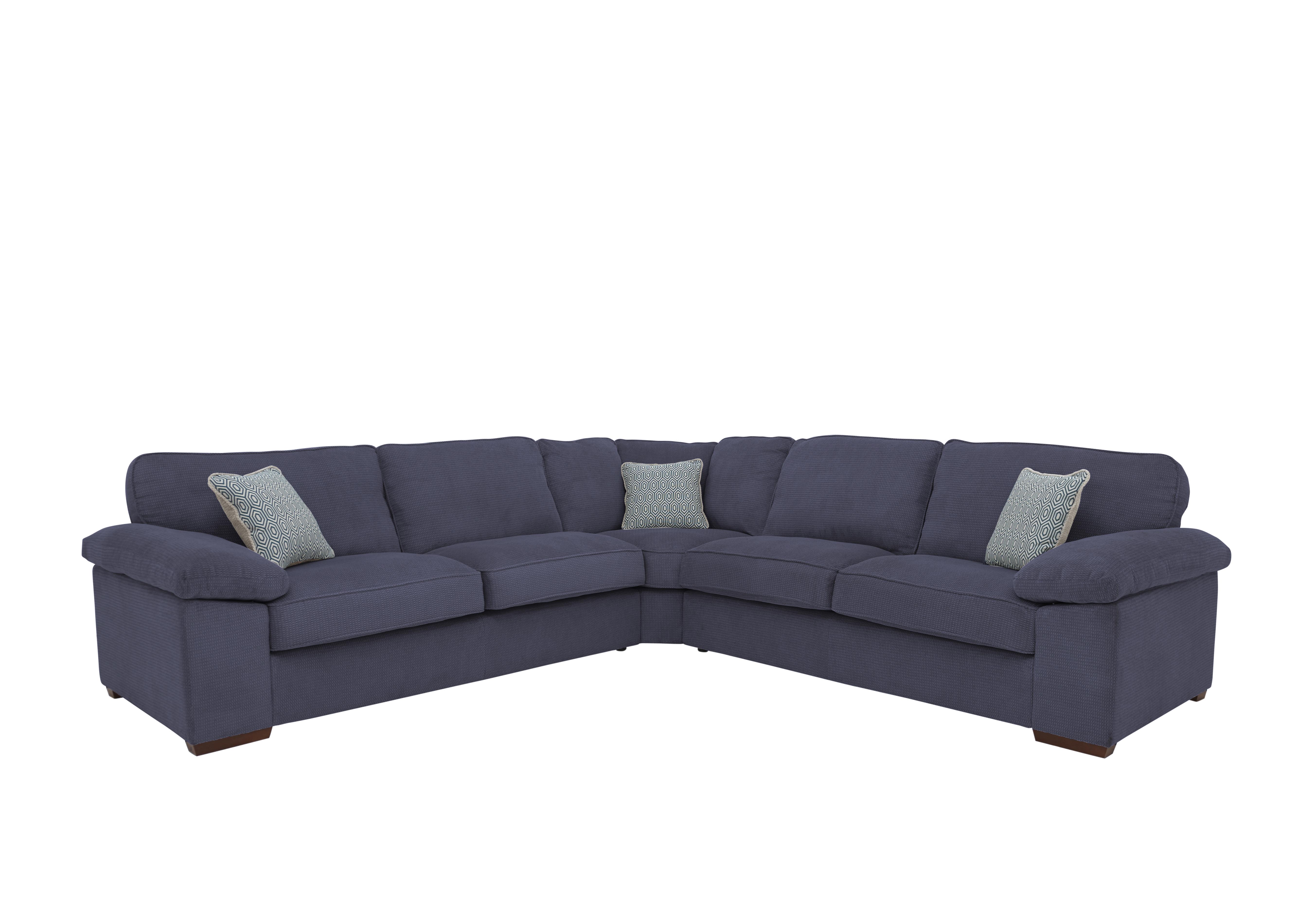 Home Large Fabric Corner Sofa Furniture Village