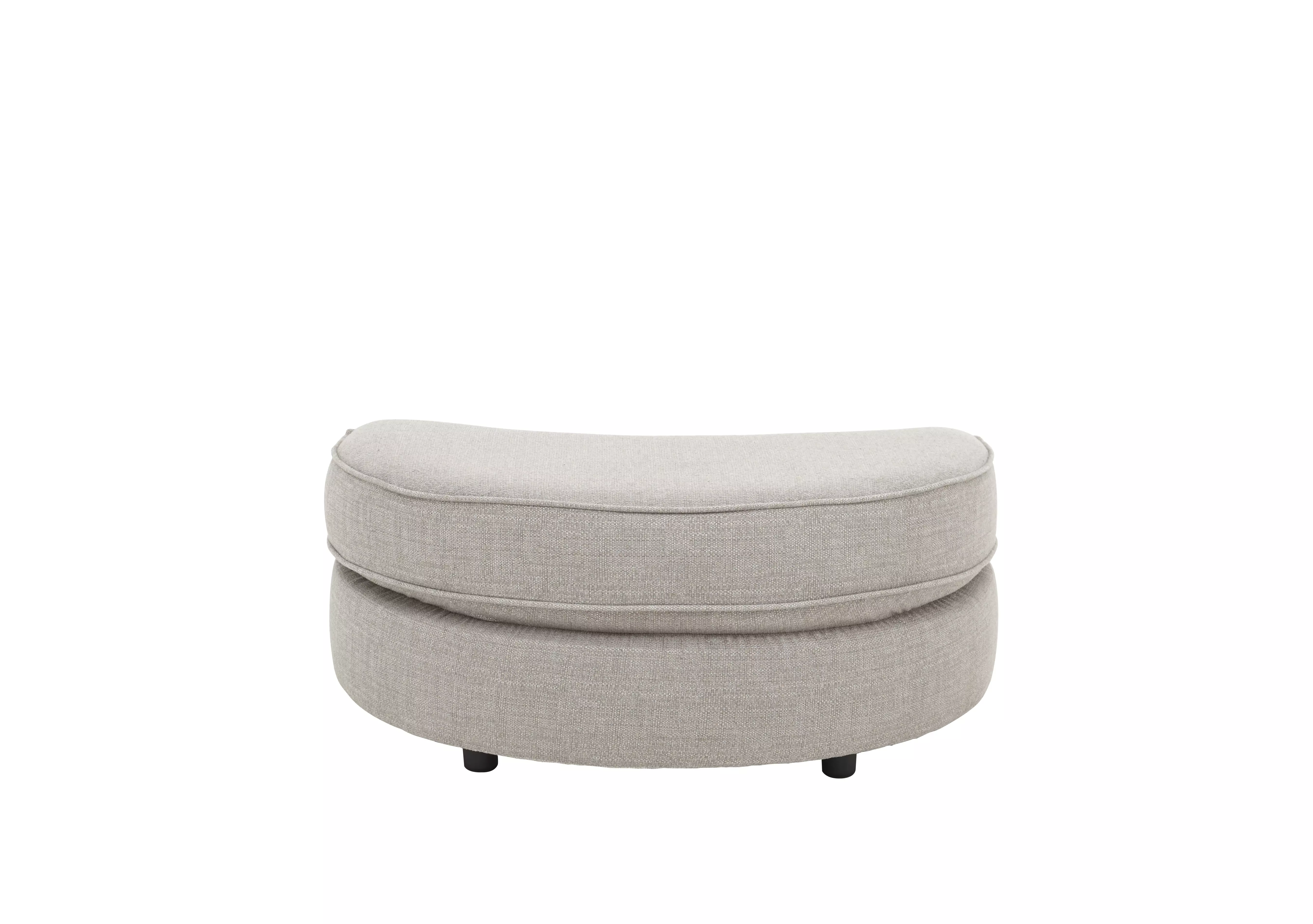 Half deals moon ottoman