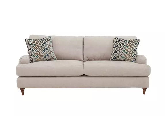 Freya 3 Seater Classic Back Fabric Sofa Furniture Village